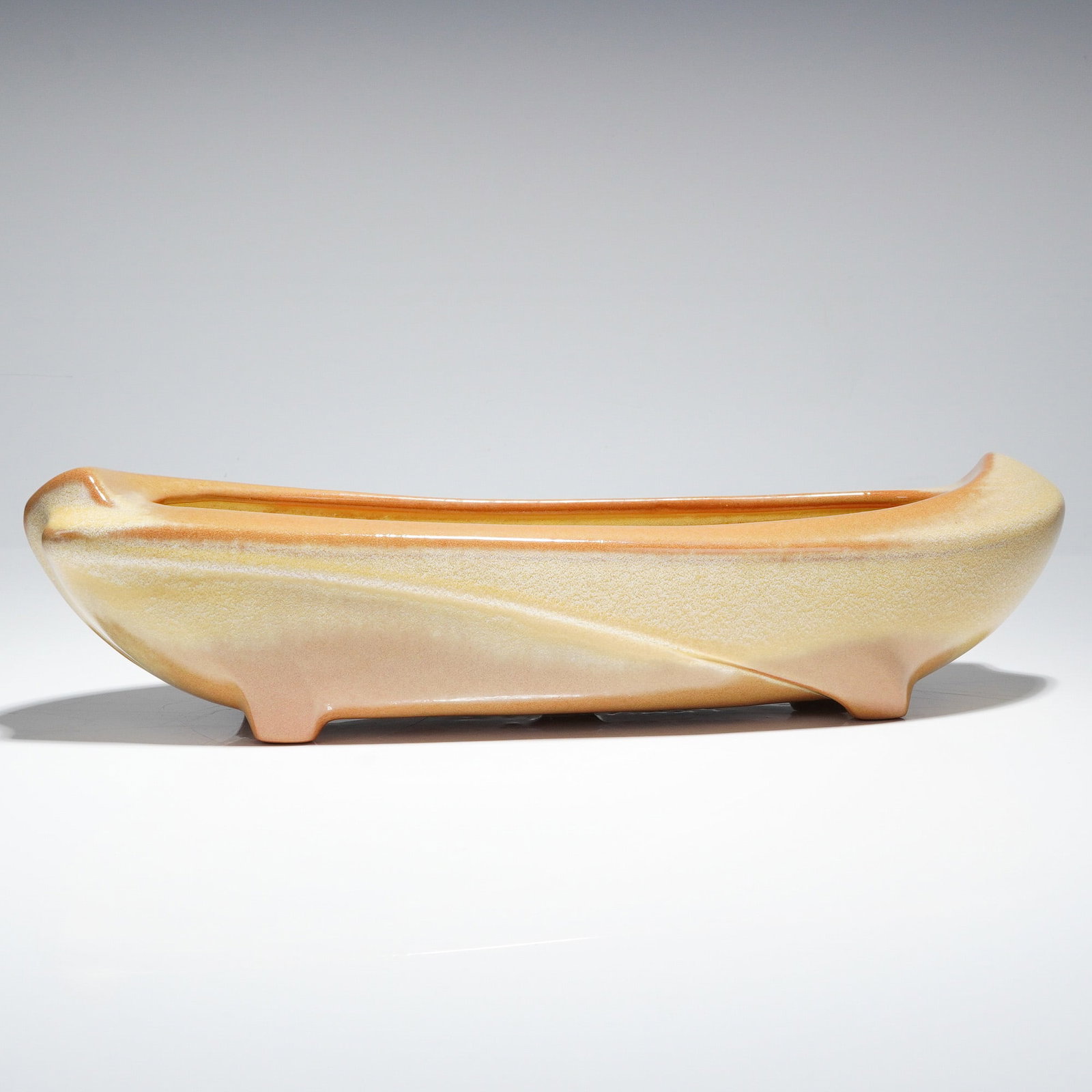 Frankoma Pottery Mid-Century Modern Ceramic Planter Bowl Model 45 (1 of 4)