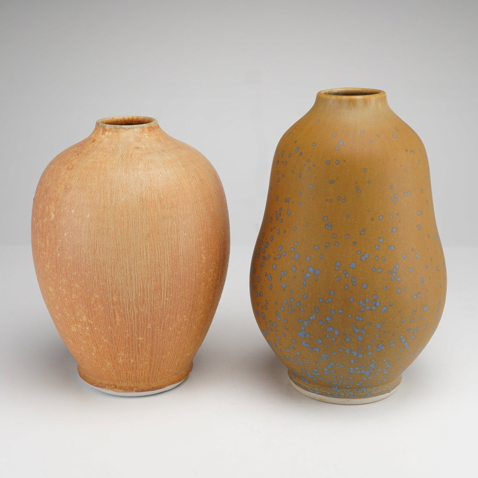2pc Ben Owen III Studio Pottery Vases (1 of 4)
