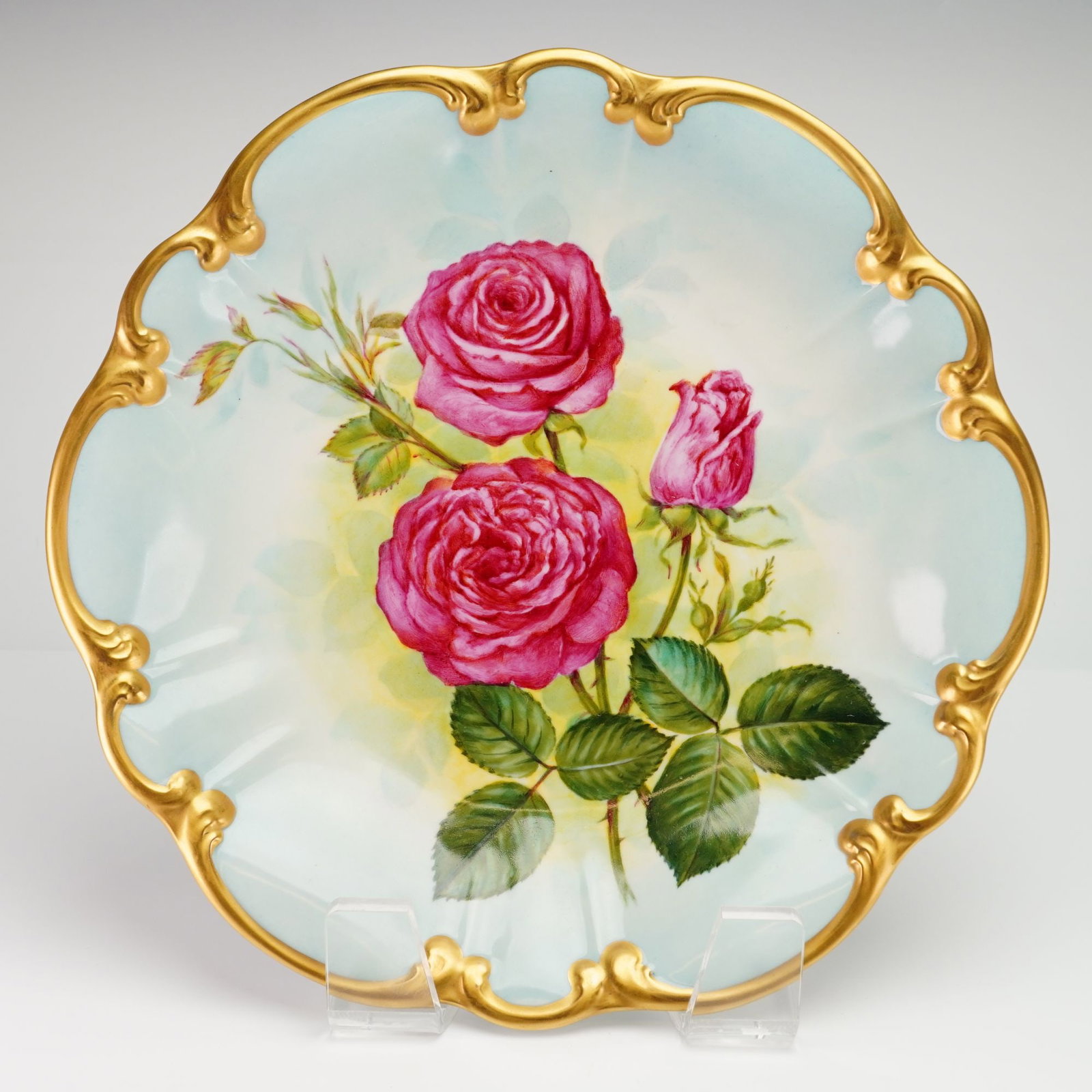 Tirschenreuth Bavaria Hand Painted Porcelain Platter Signed C. Koenig Art Studio (1 of 4)