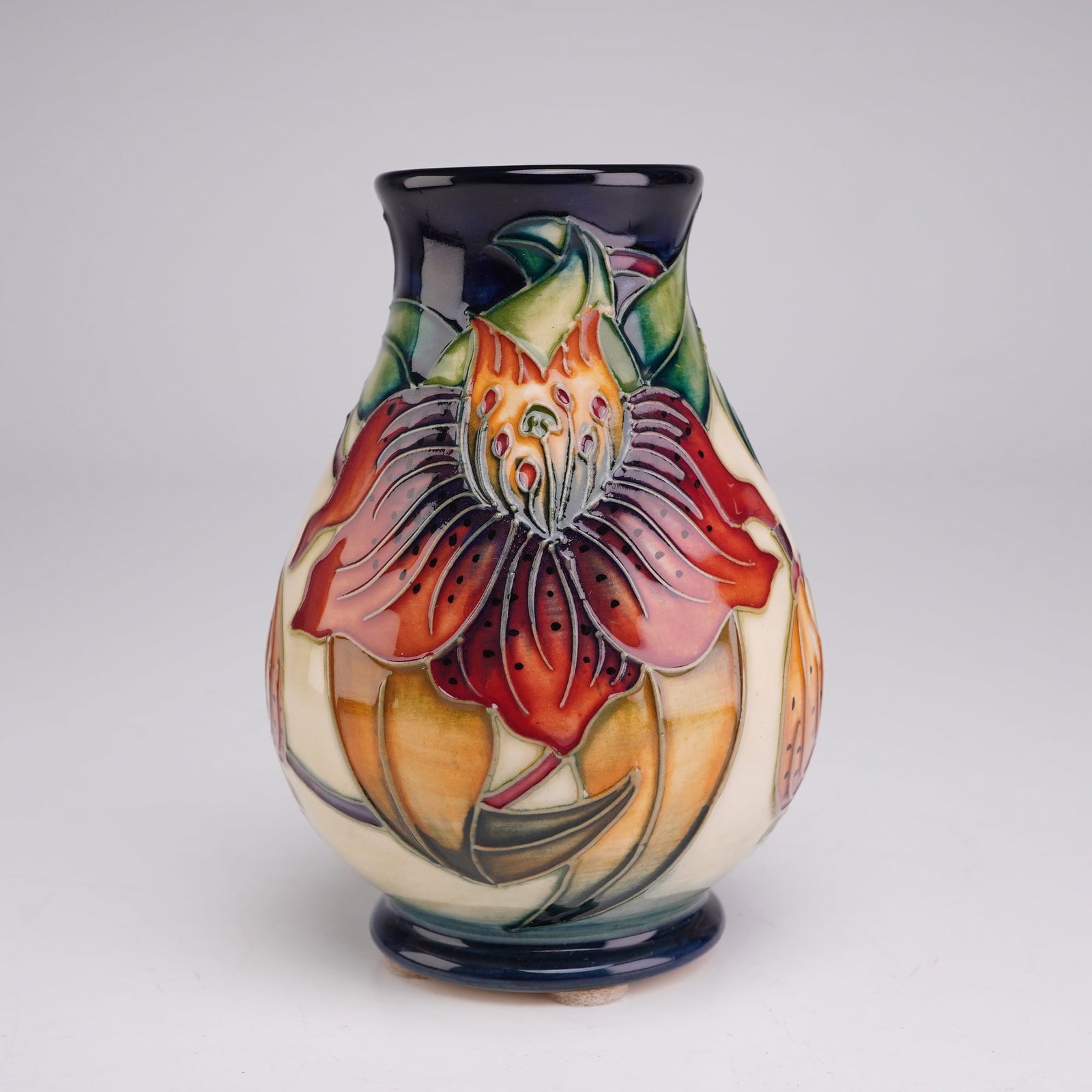 Moorcroft Pottery by Nicola Slaney Bud Vase, Anna Lily (1 of 3)