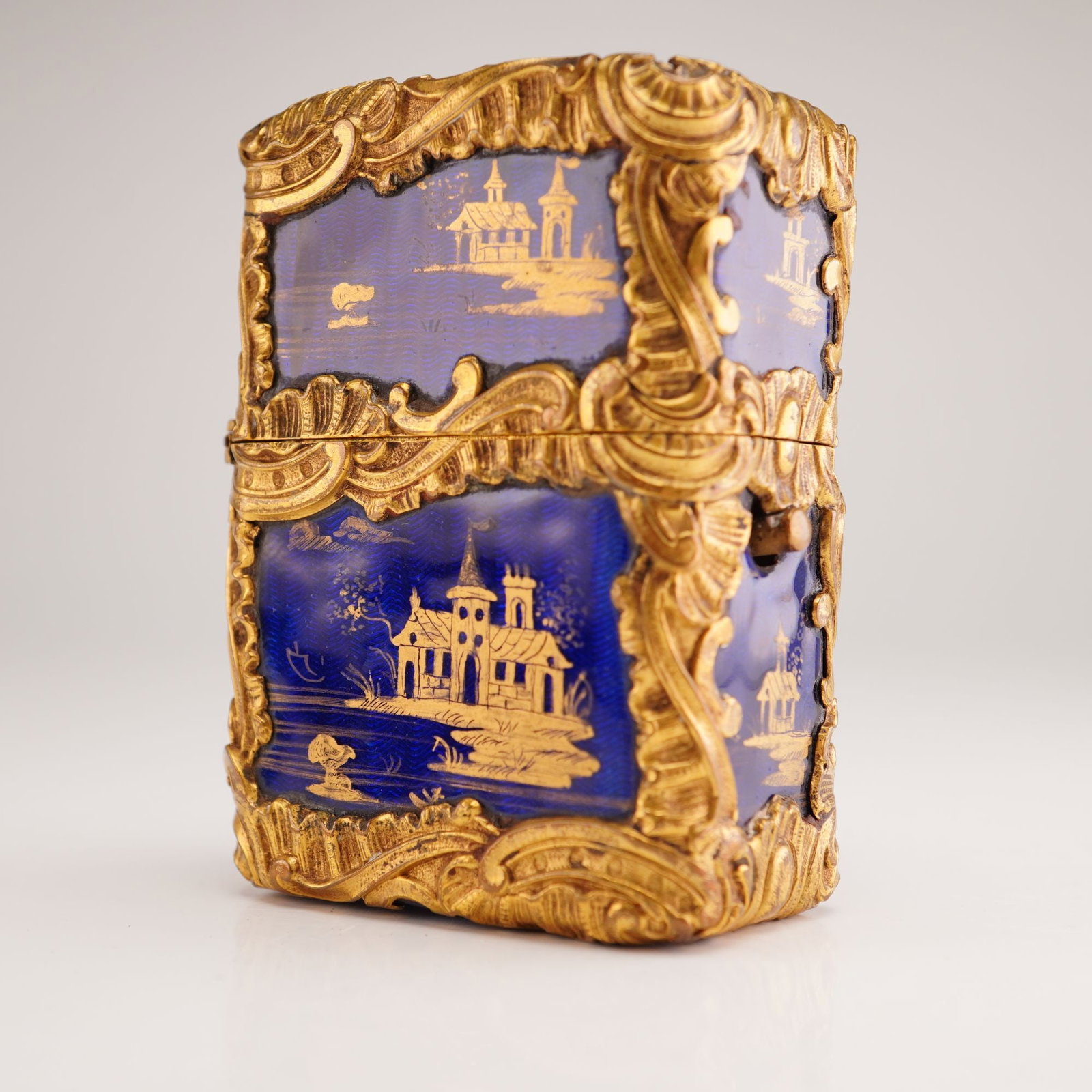 Antique Chinoiserie Enamel Etui Case (1 of 3)