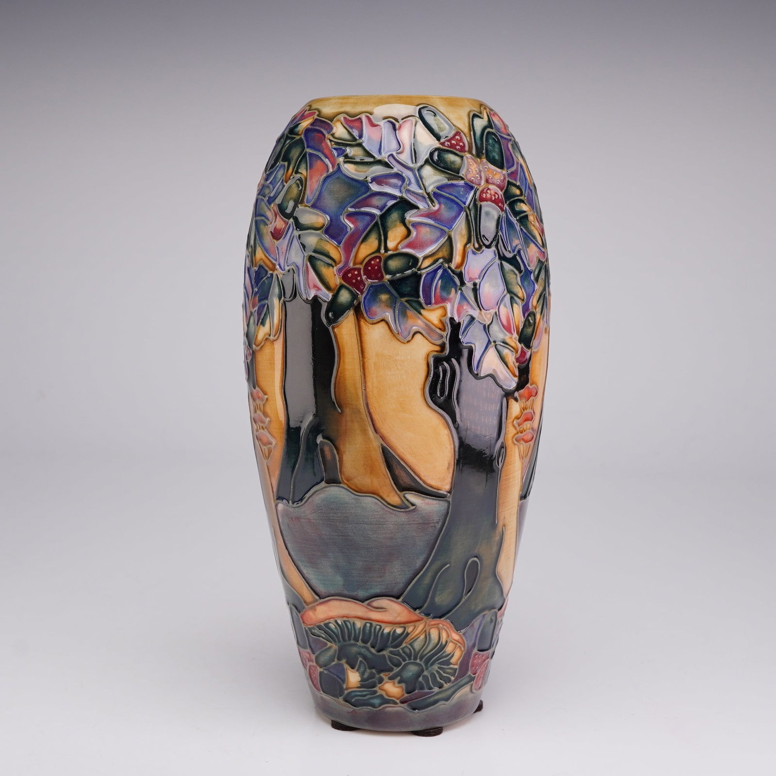 Moorcroft Pottery by Rachel Bishop Ceramic Vase, Knightwood (1 of 3)