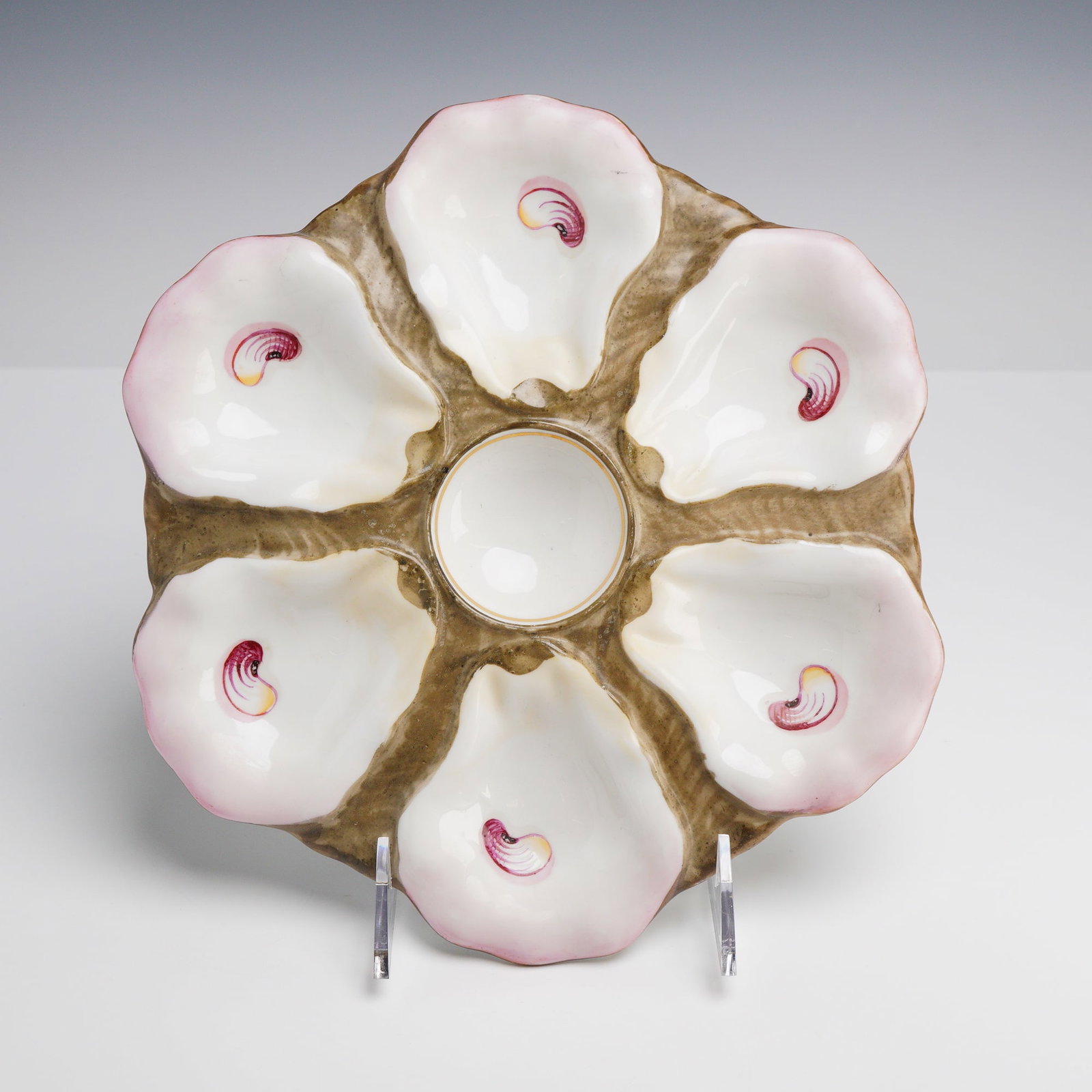 Oyster Plate Shell Pattern Plate OYP43 (1 of 3)
