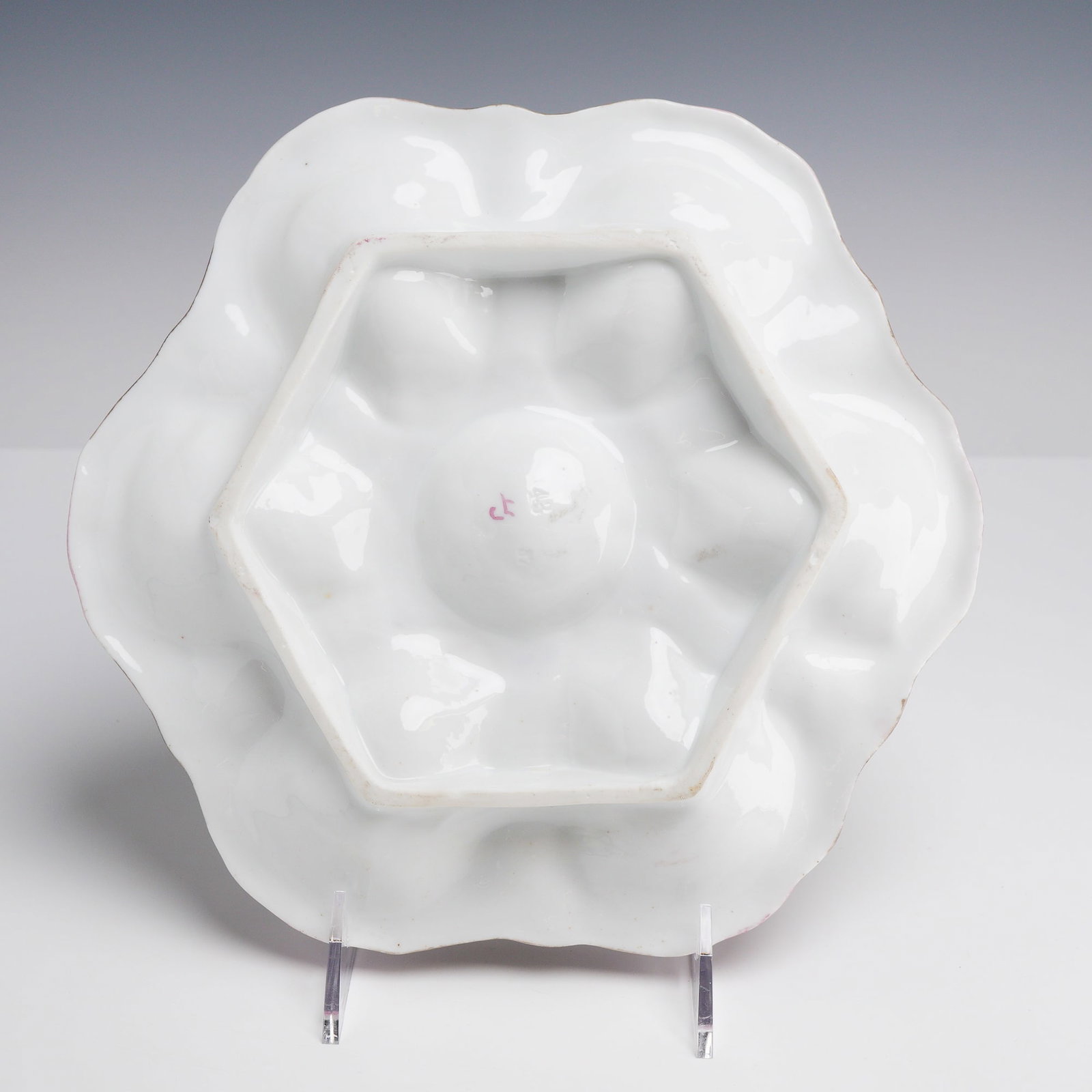 Oyster Plate Shell Pattern Plate OYP43 - 2