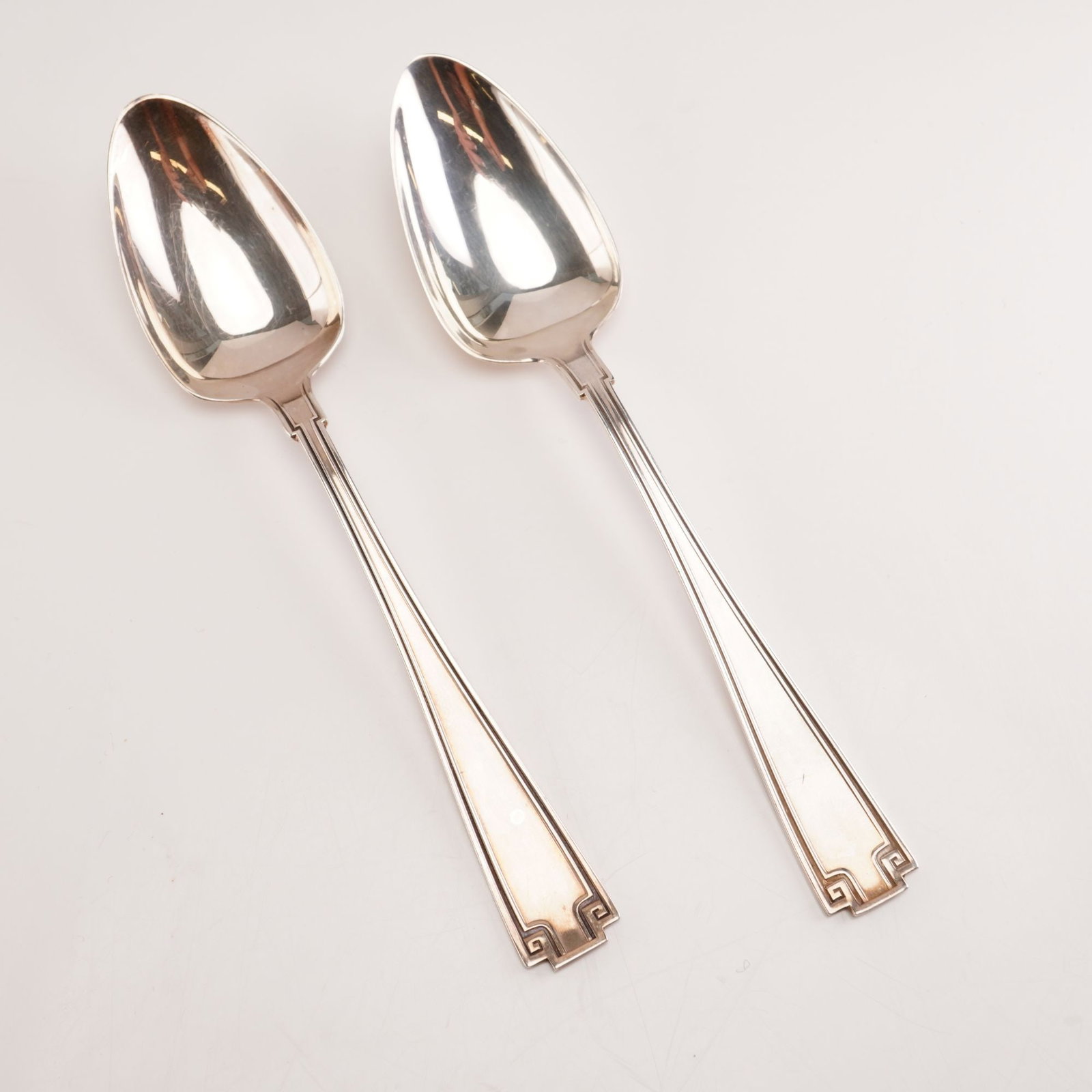2pc Gorham Sterling Silver Teaspoons, Etruscan (1 of 4)