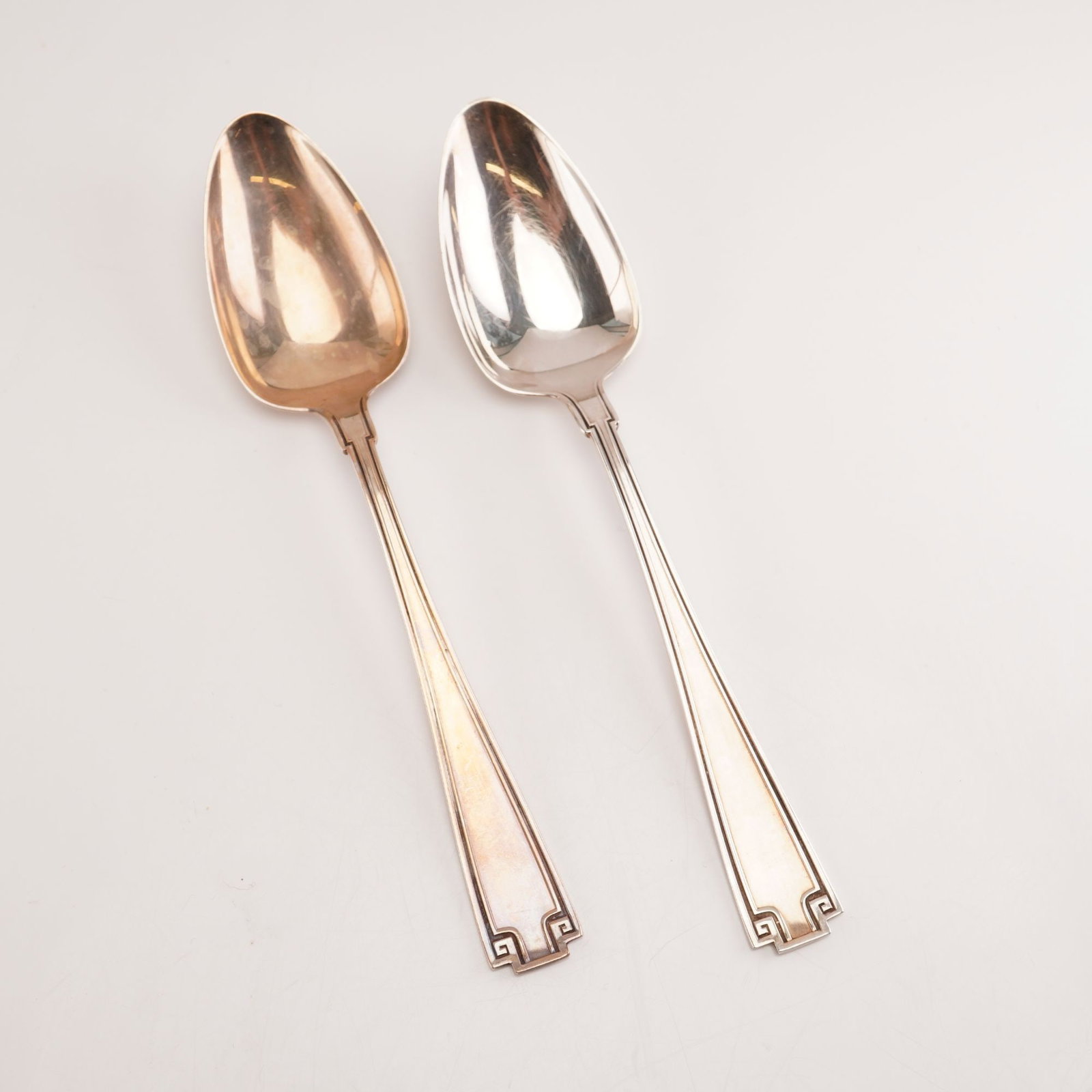 2pc Gorham Sterling Silver Teaspoons, Etruscan (1 of 4)