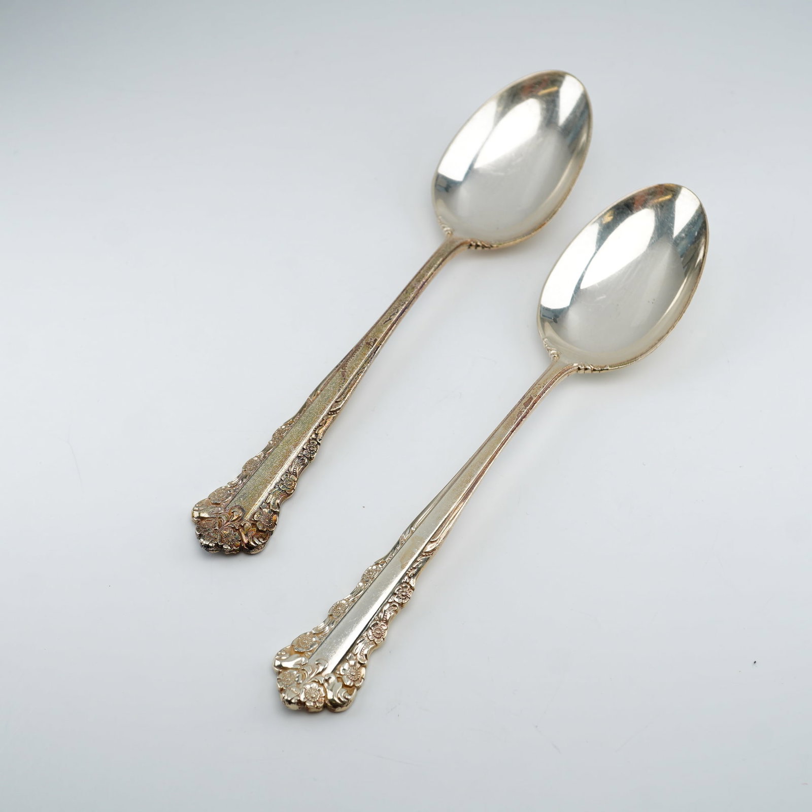 2pc Lunt Sterling Silver Teaspoons, Belle Meade (1 of 4)