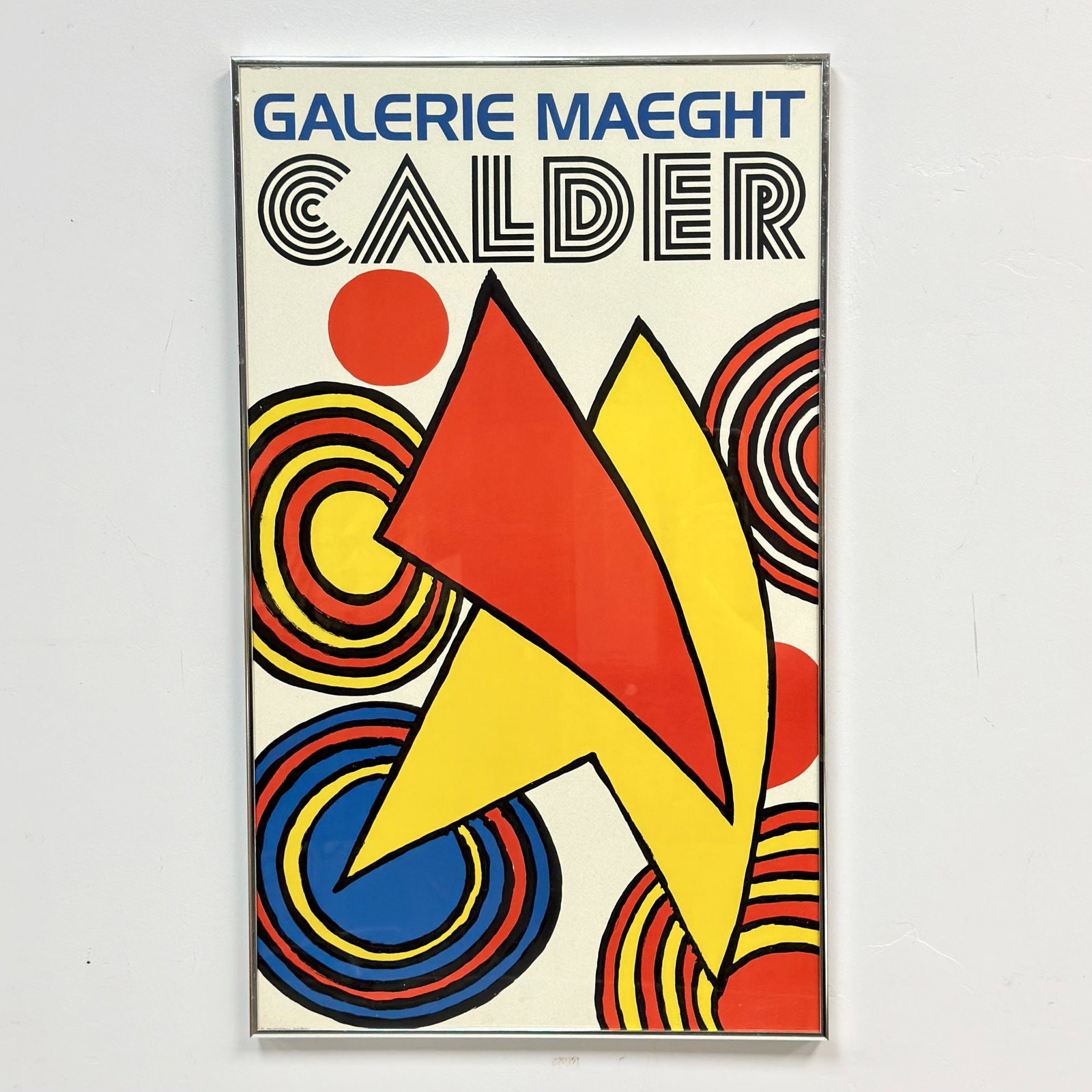 Alexander Calder (American 1898-1976) Galerie Maeght Exhibition Lithograph Poster, 1973 (1 of 3)