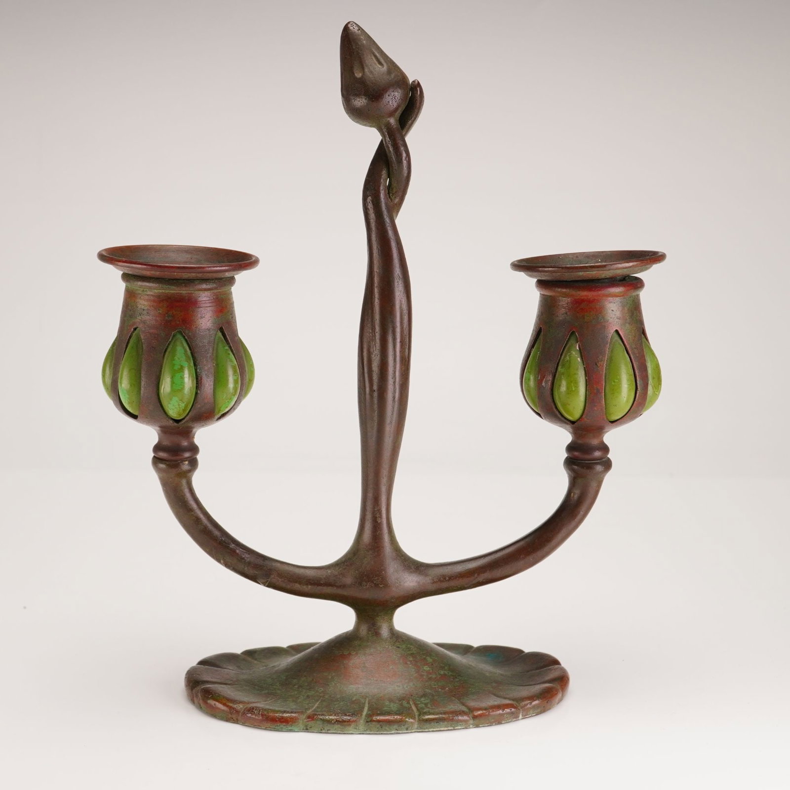 Tiffany Studios Root Two-Arm Candelabra - 2
