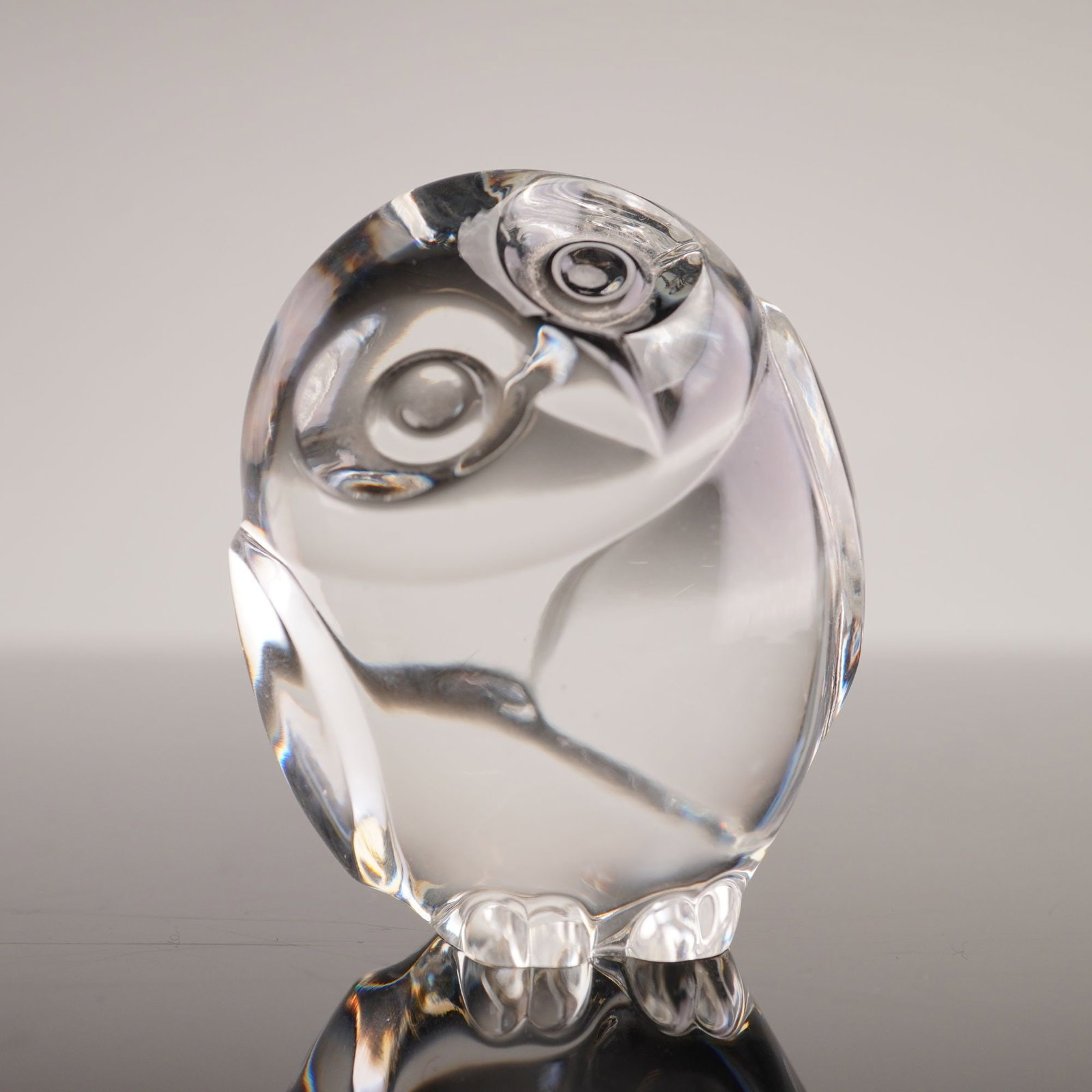 Steuben Glass Owl Figurine (1 of 4)