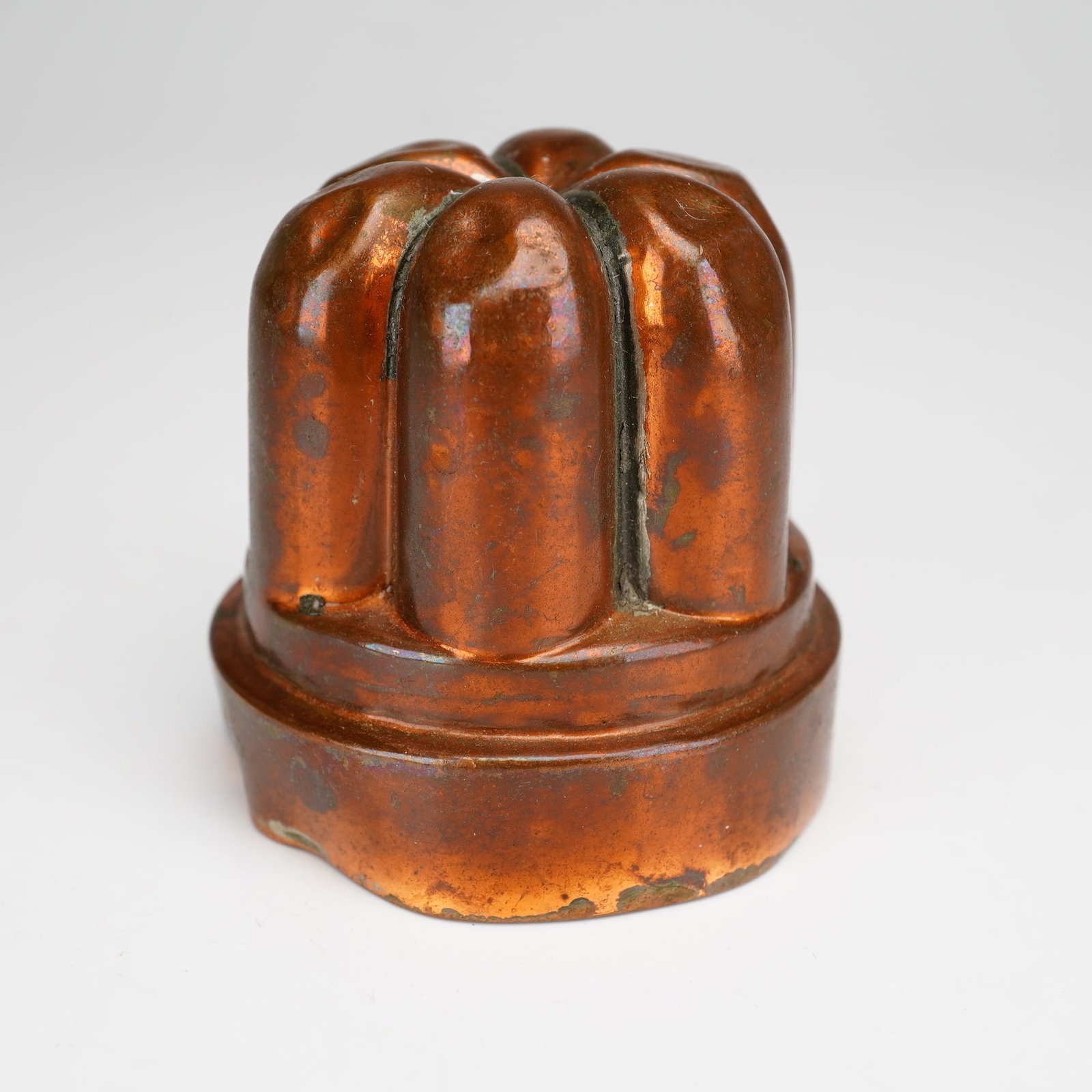 Antique Miniature English Copper Jelly Mold (1 of 3)