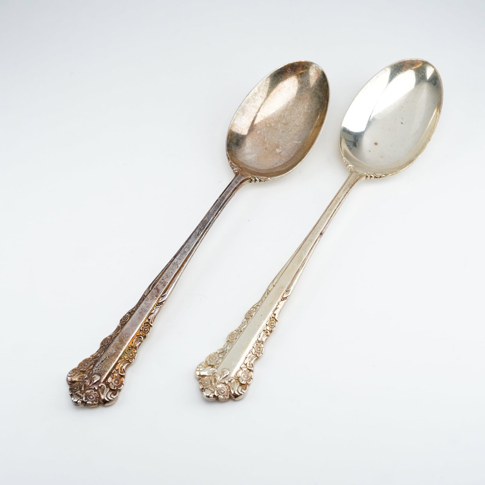 2pc Lunt Sterling Silver Teaspoons, Belle Meade (1 of 4)