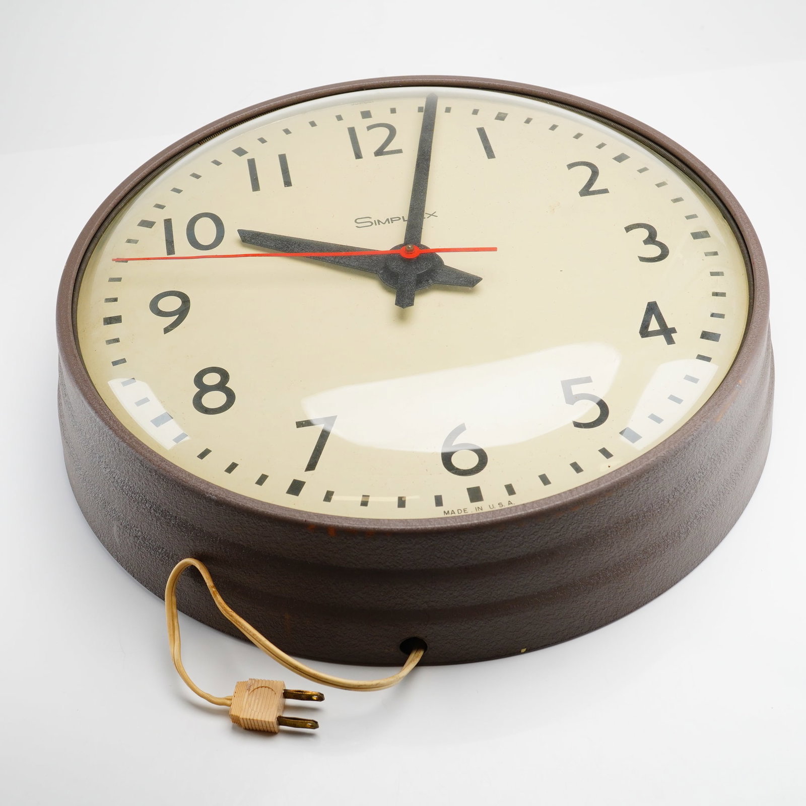 Simplex Industrial Electric Wall Clock - 3