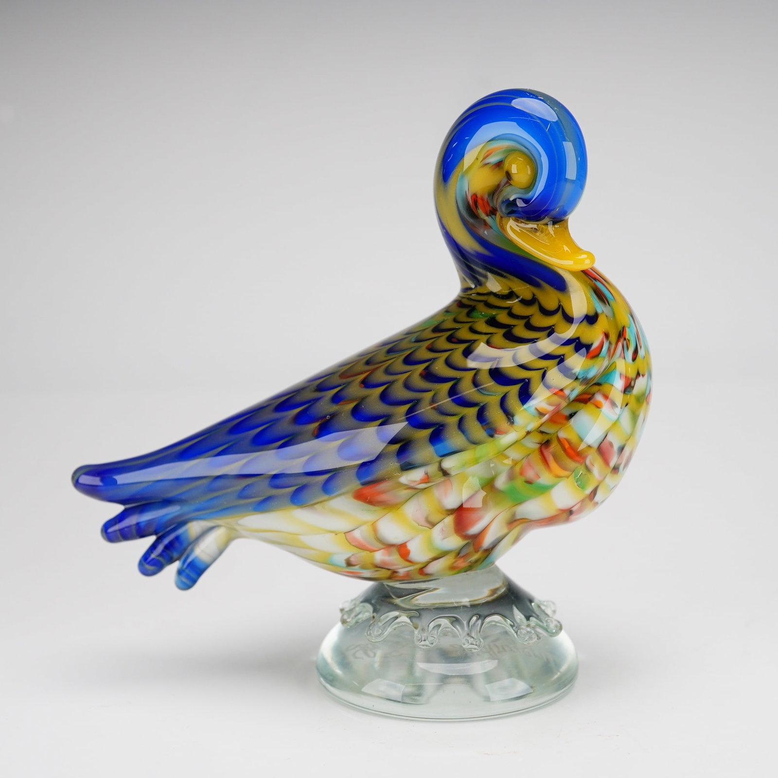 La Tour d'Argent Paris Art Glass Duck Figurine (1 of 3)