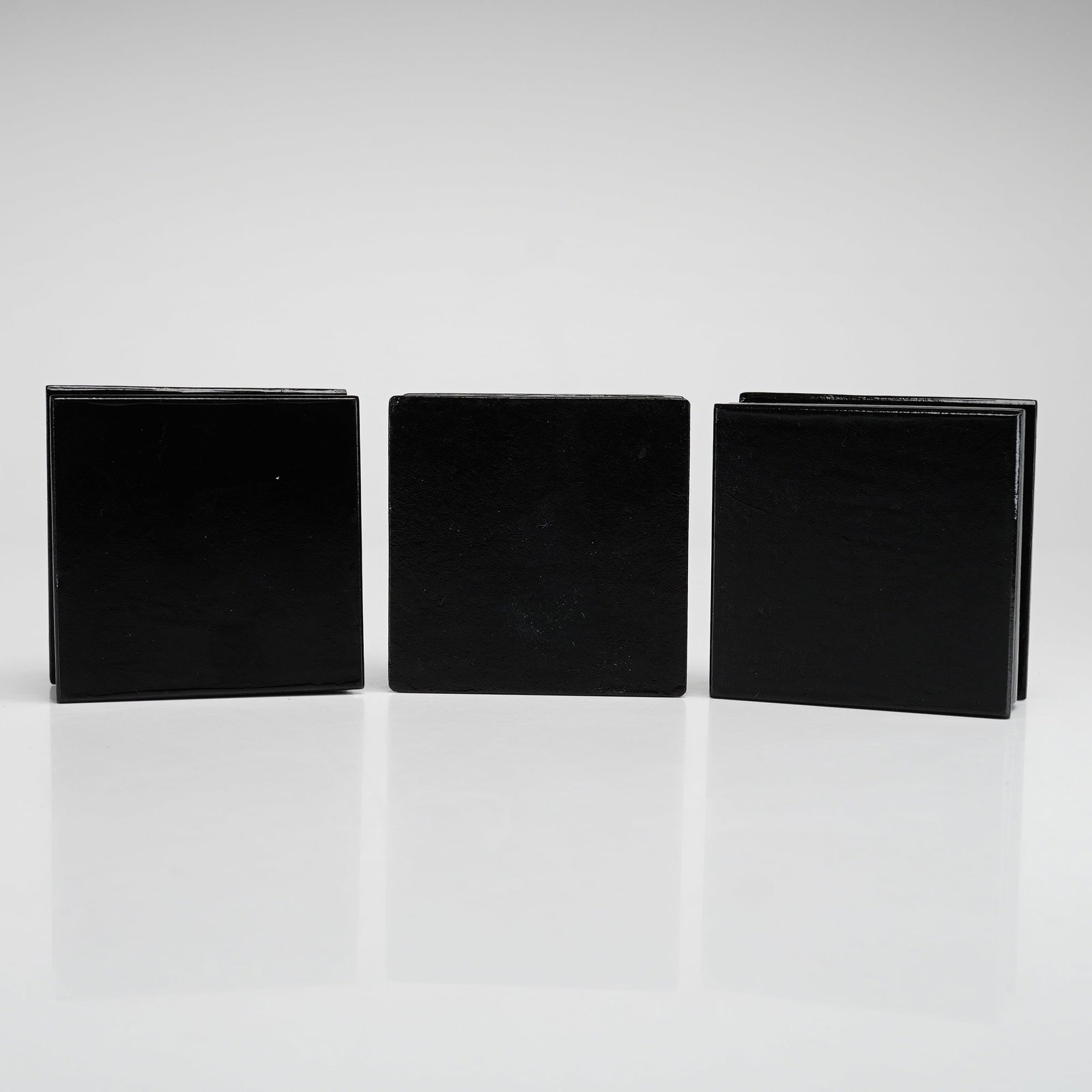 3pc Russian Lacquer Jewelry Boxes - 5