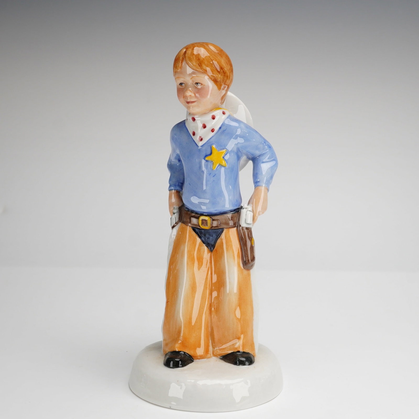 Royal Doulton Childhood Days Stick 'Em Up Figurine HN2981 (1 of 3)