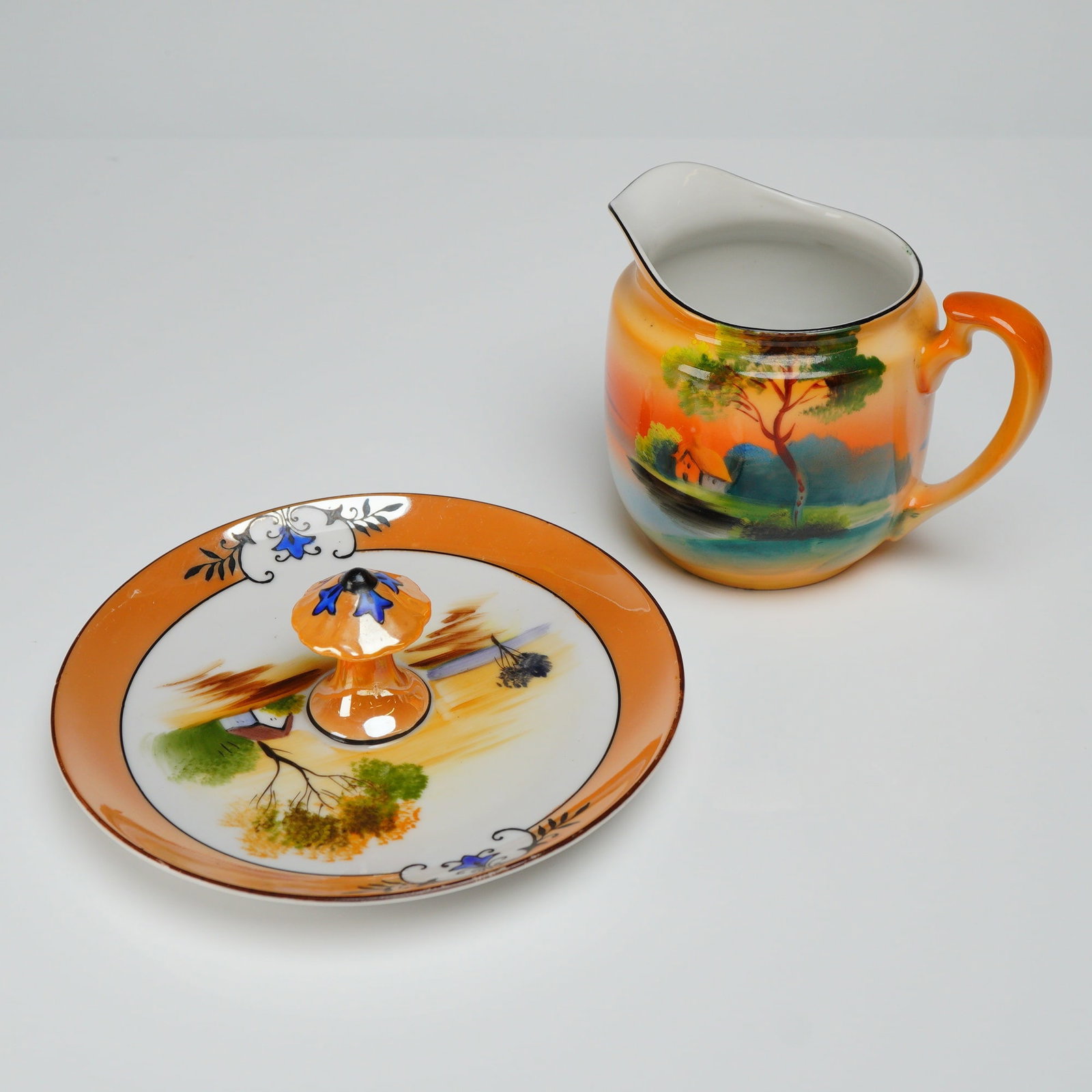 4pc Noritake Lusterware Dishes - 2
