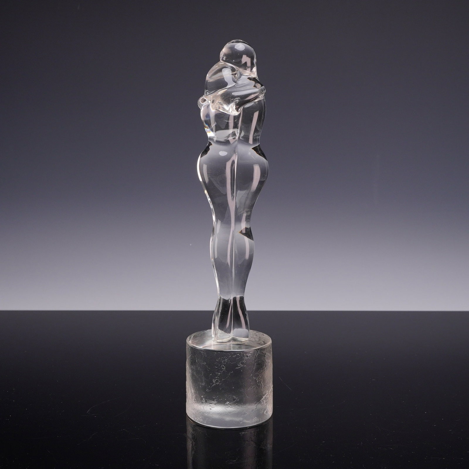 Pino Signoretto Murano Glass Sculpture of Lovers (1 of 4)