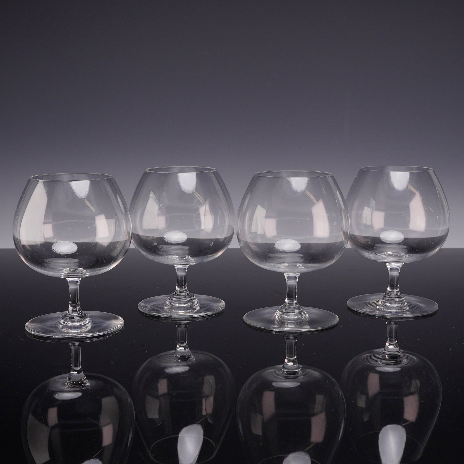 A Set of Four Baccarat Perfection Crystal Brandy Snifters (1 of 4)