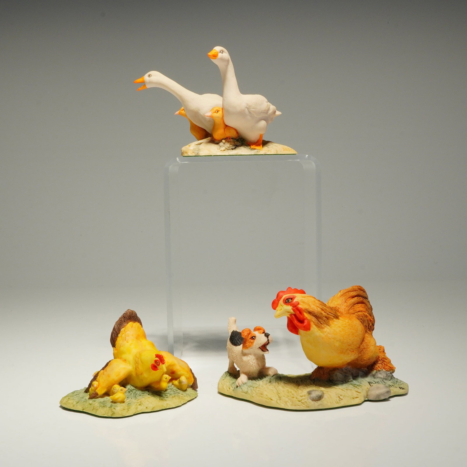3pc Schmid Border Fine Arts Figurines by Lowell Davis (1 of 6)