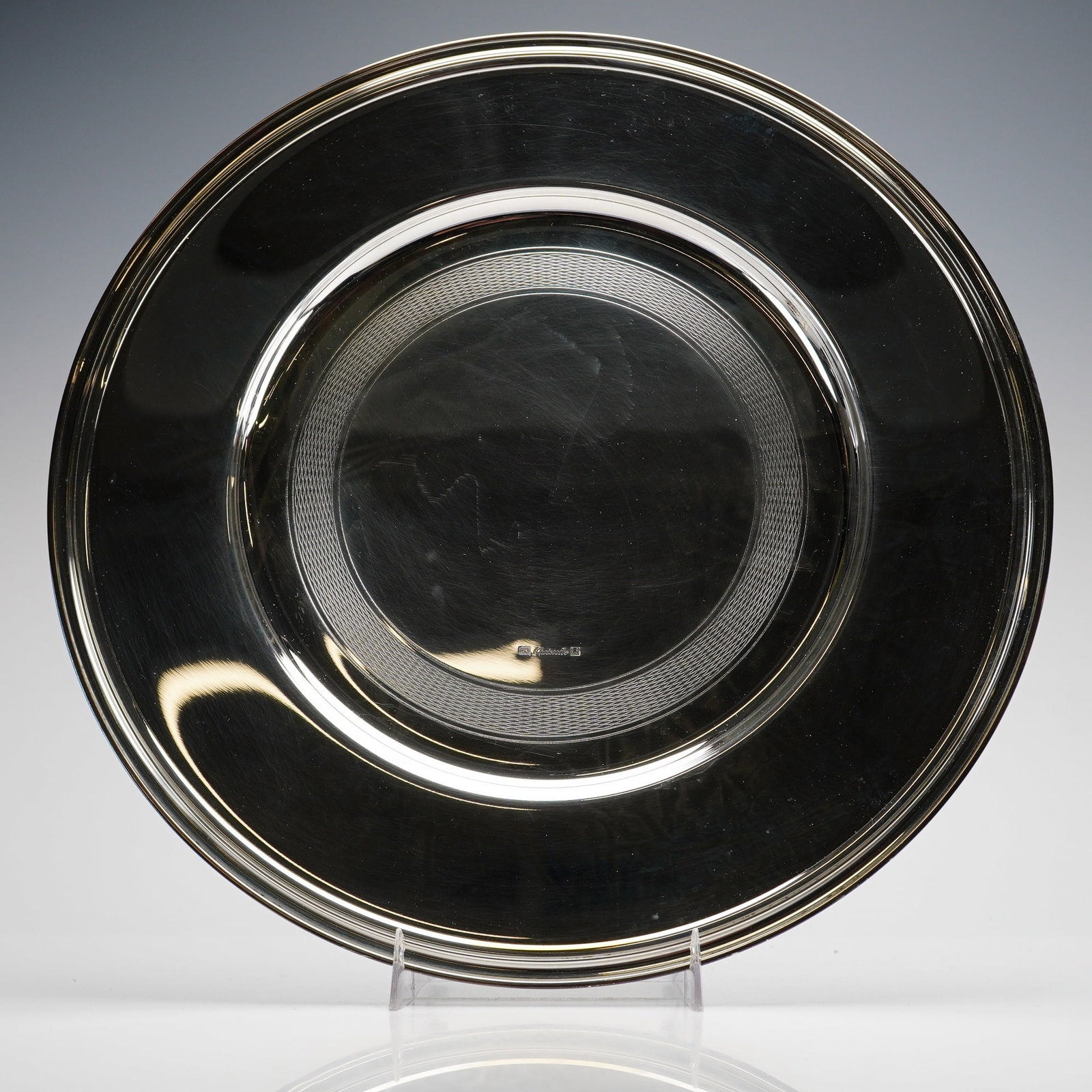Christofle Albi Pattern Silver-Plated Charger Plate (1 of 2)
