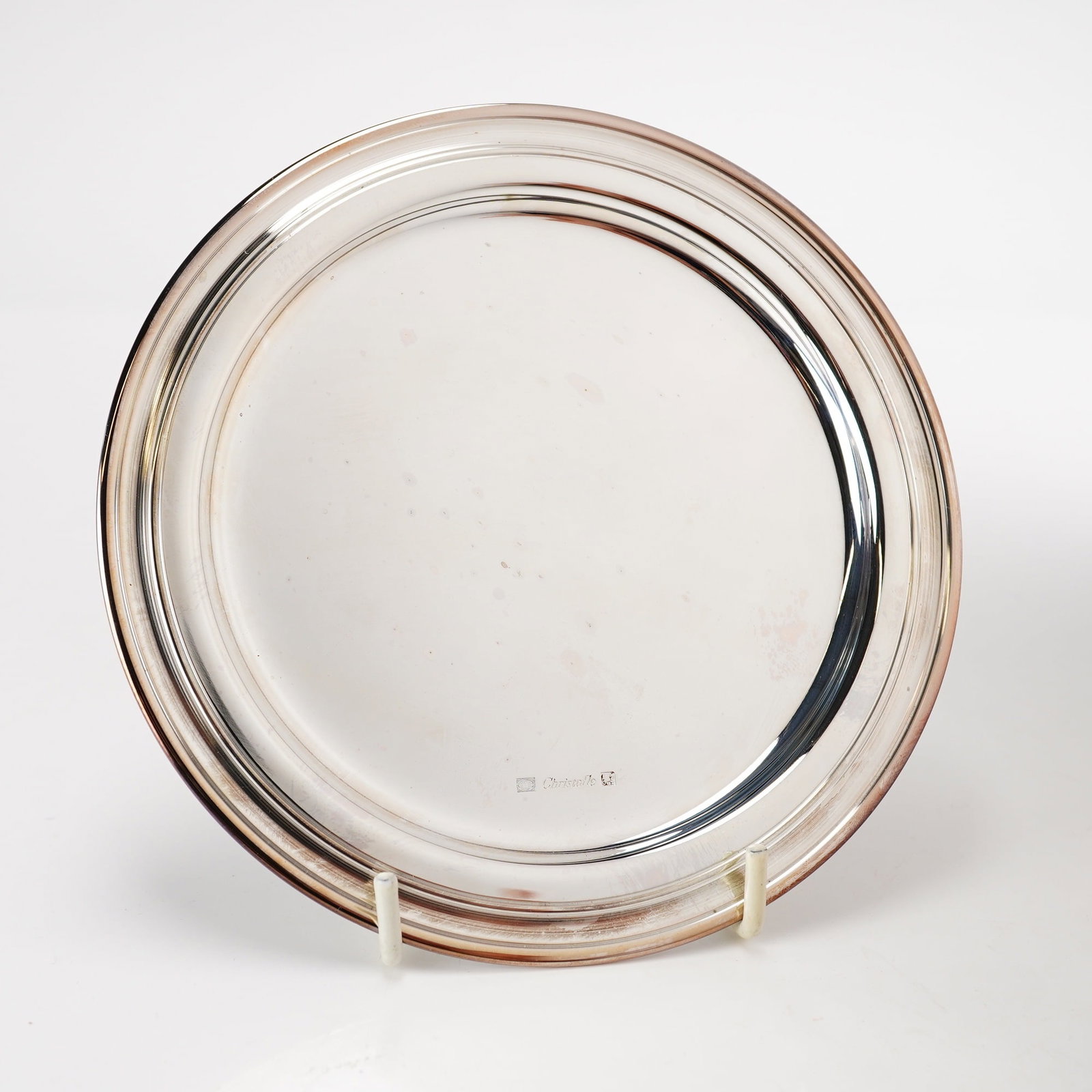 Christofle Albi Pattern Silver-Plated Service Plate (1 of 3)