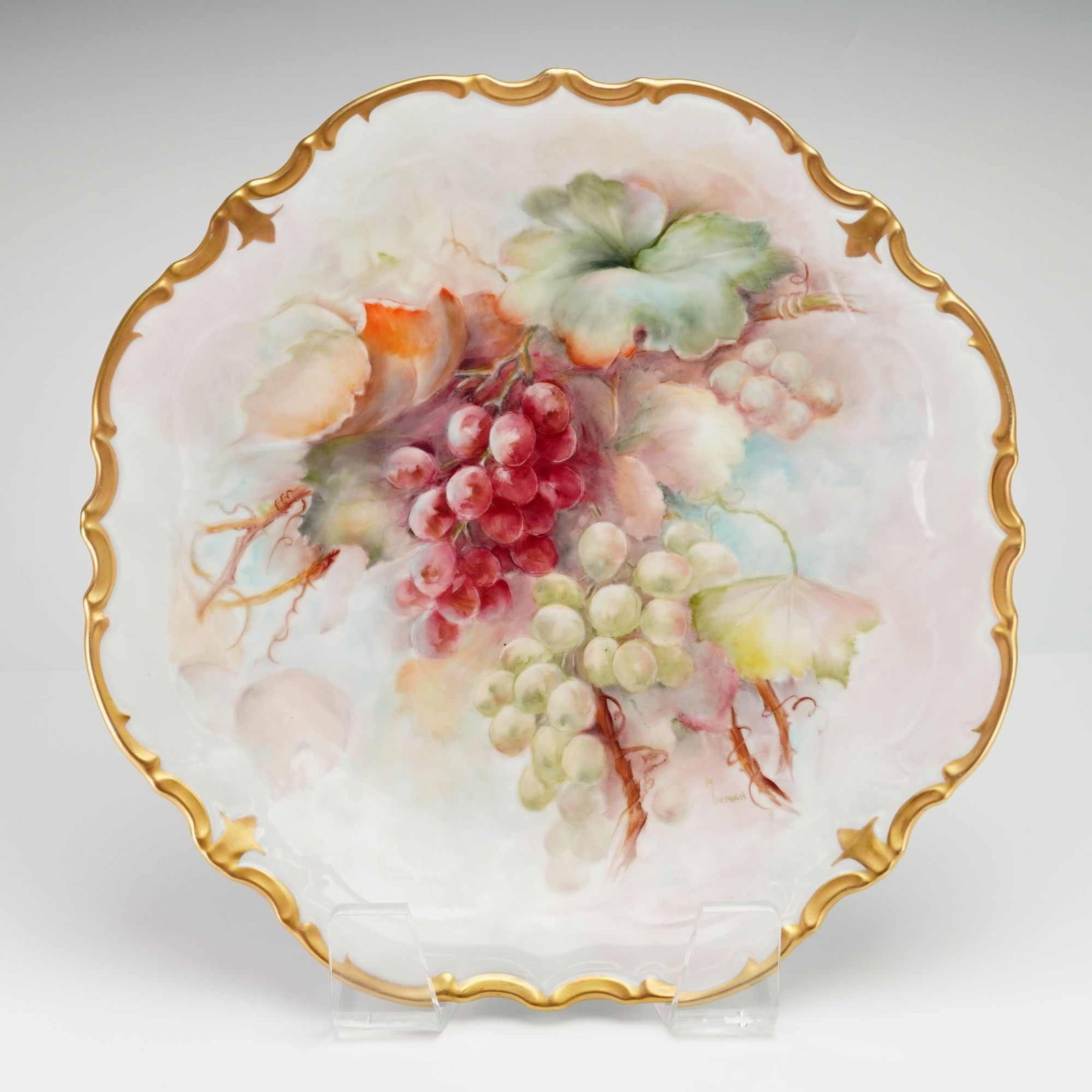 Reichenbach Germany Hand Painted Porcelain Platter (1 of 5)