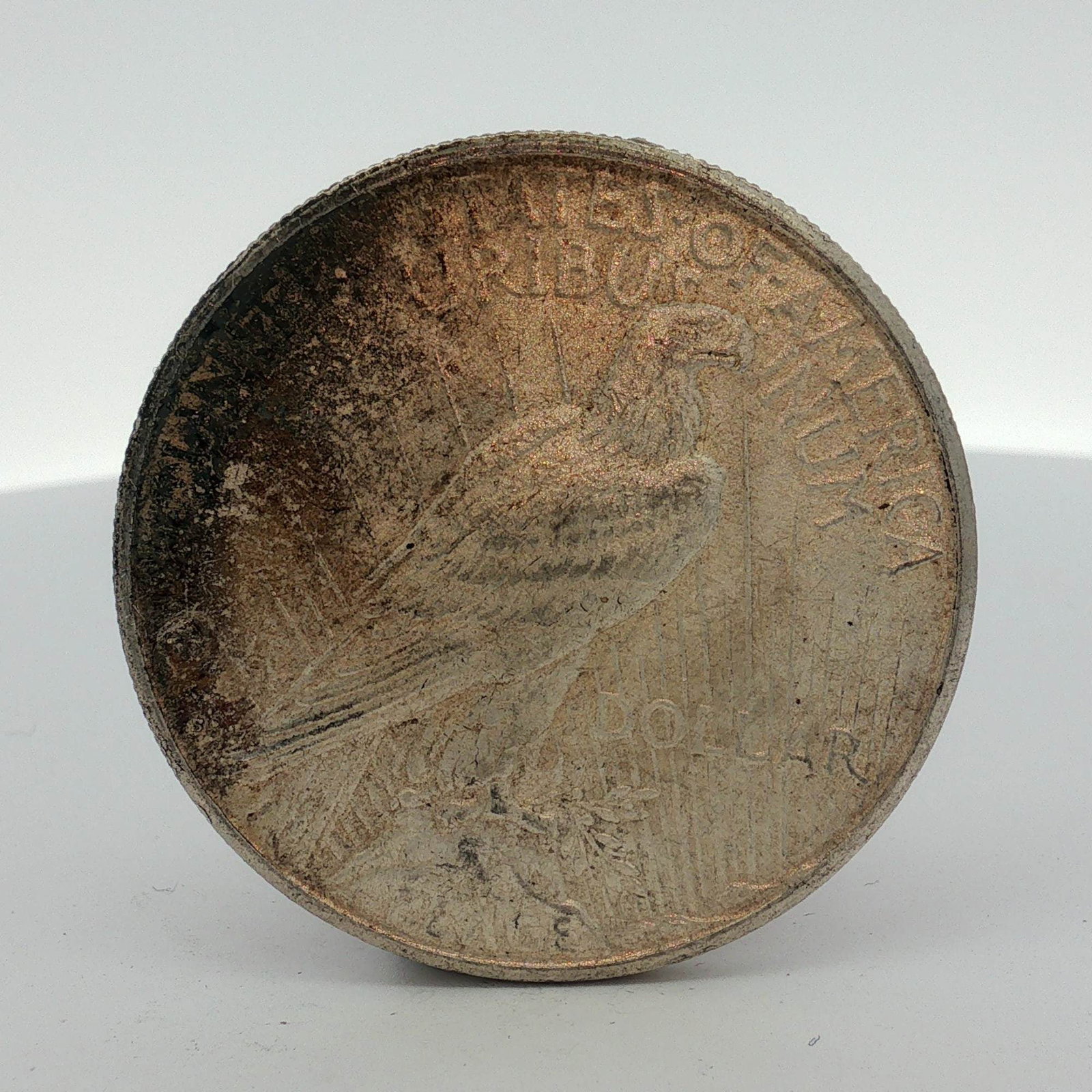 1925-S US Peace Silver Dollar - 2