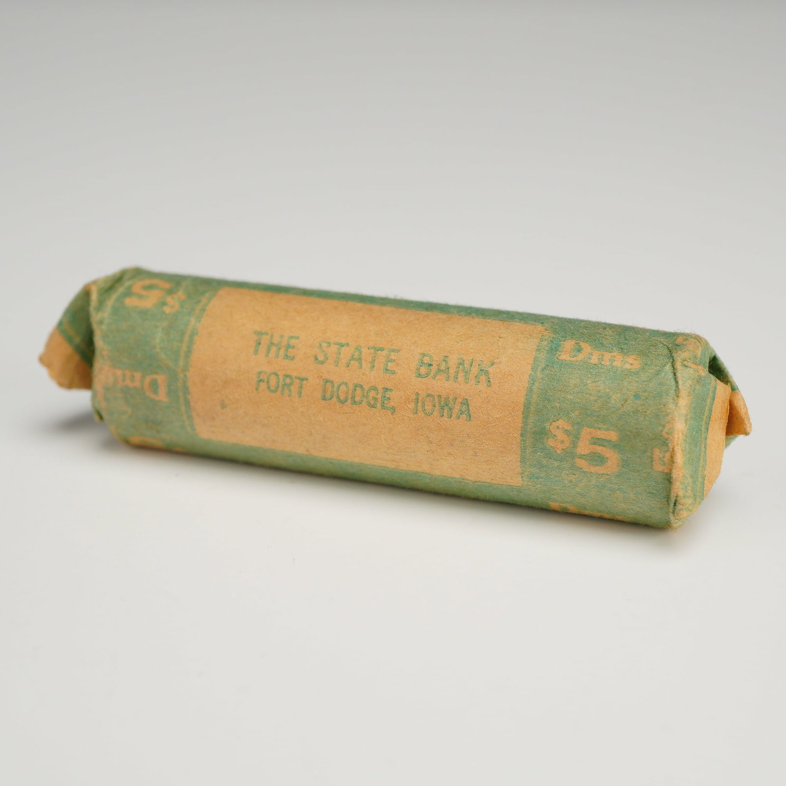 1 Roll of US $5.00 Bank Roll of 50 Mixed Date Dimes (1 of 3)