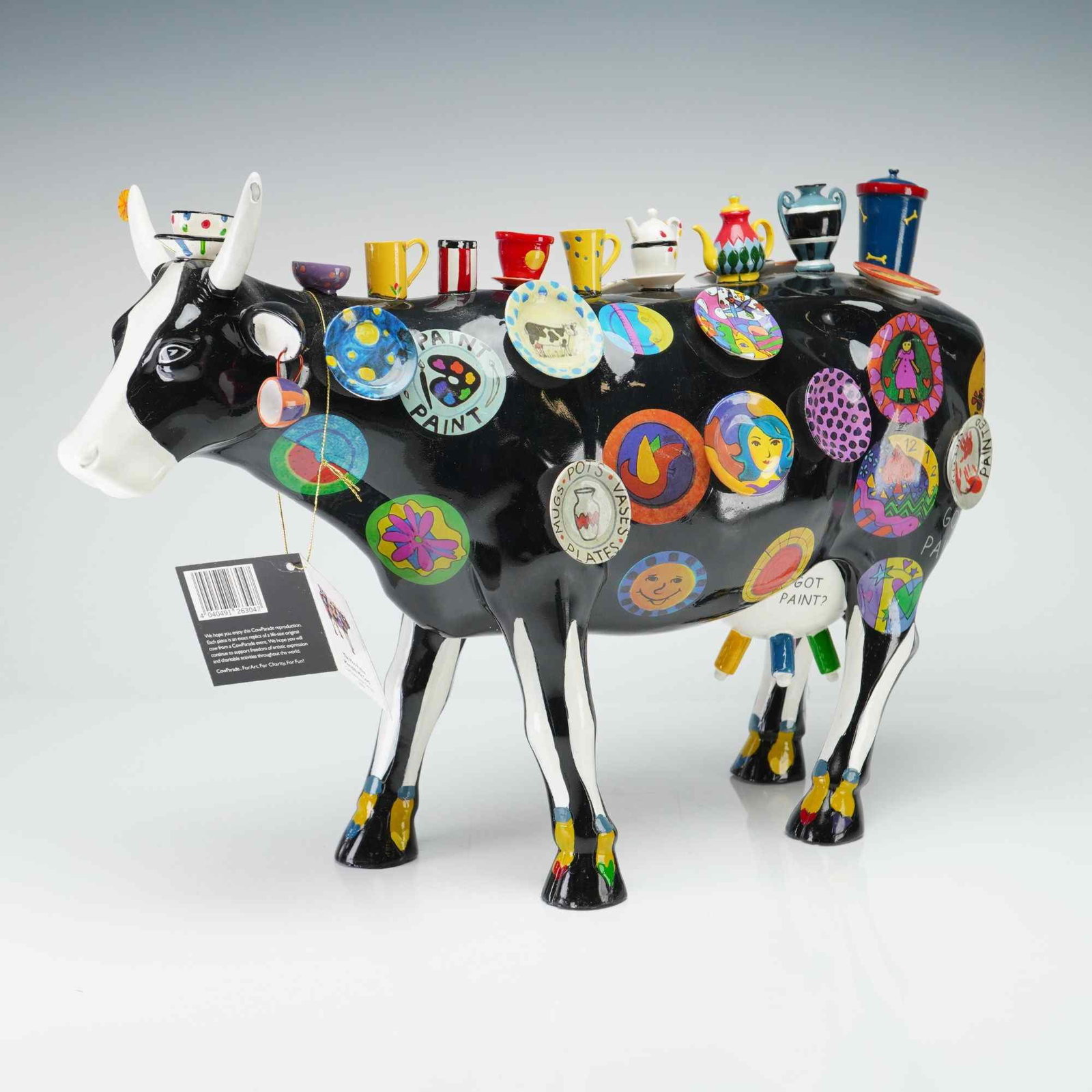 Meredity McCord The Moo Potter Figurine, Cowparade Original (1 of 4)