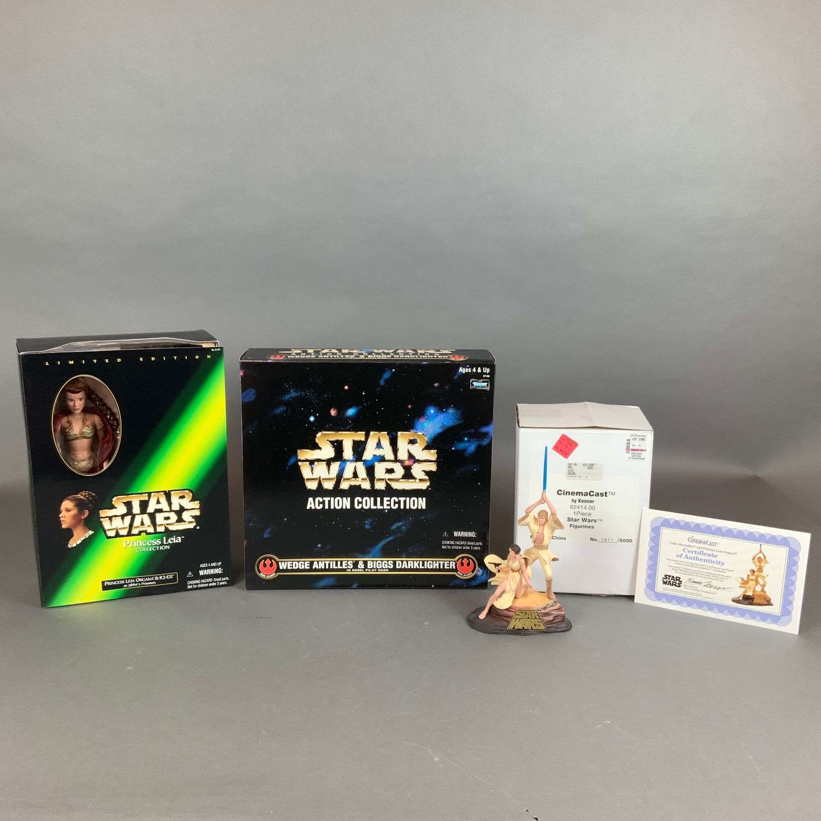 3pc Star Wars Kenner Collectible Figure Sets (1 of 5)