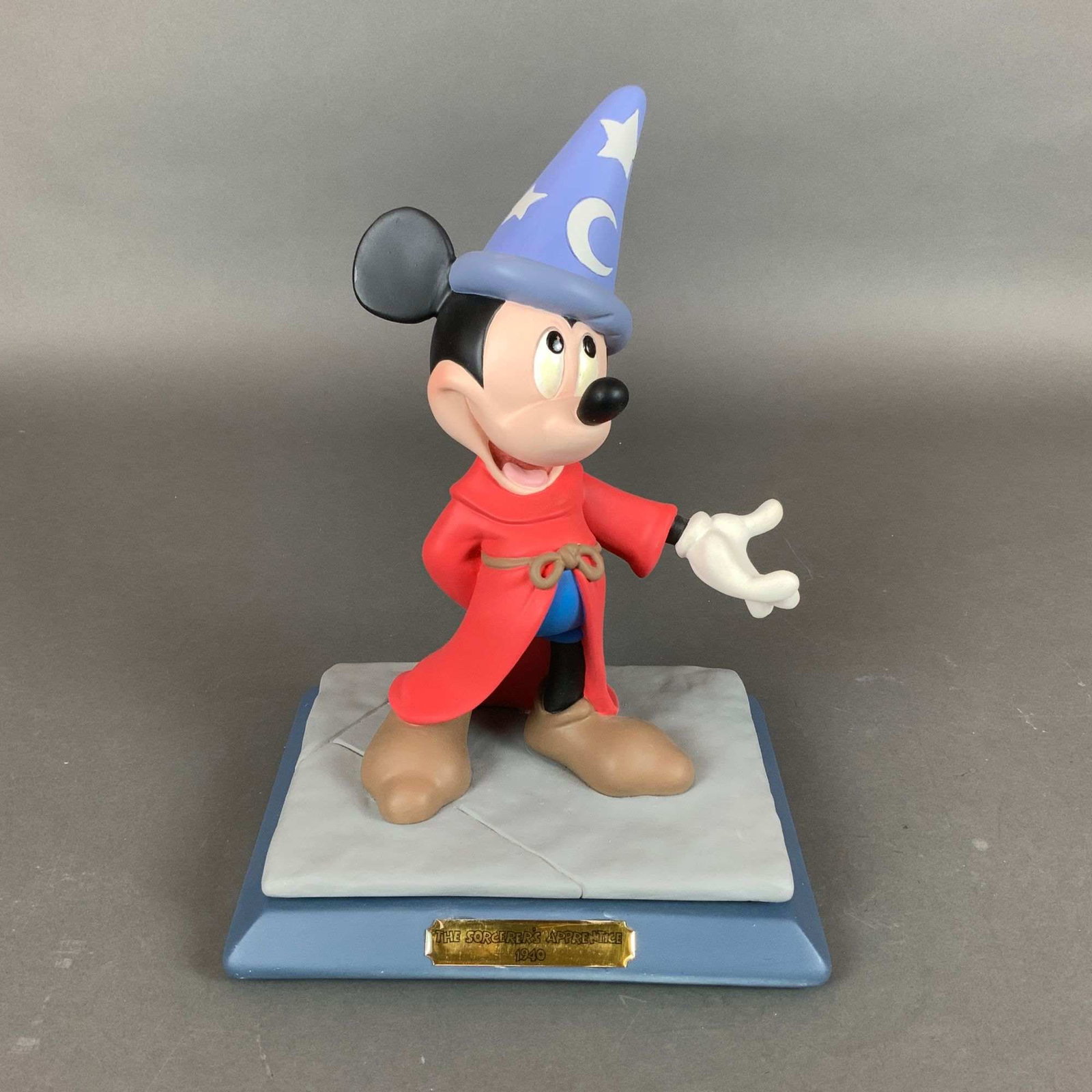 Ron Dias Signed Mickey Mouse Sorcerer Figurine with COA (1 of 5)