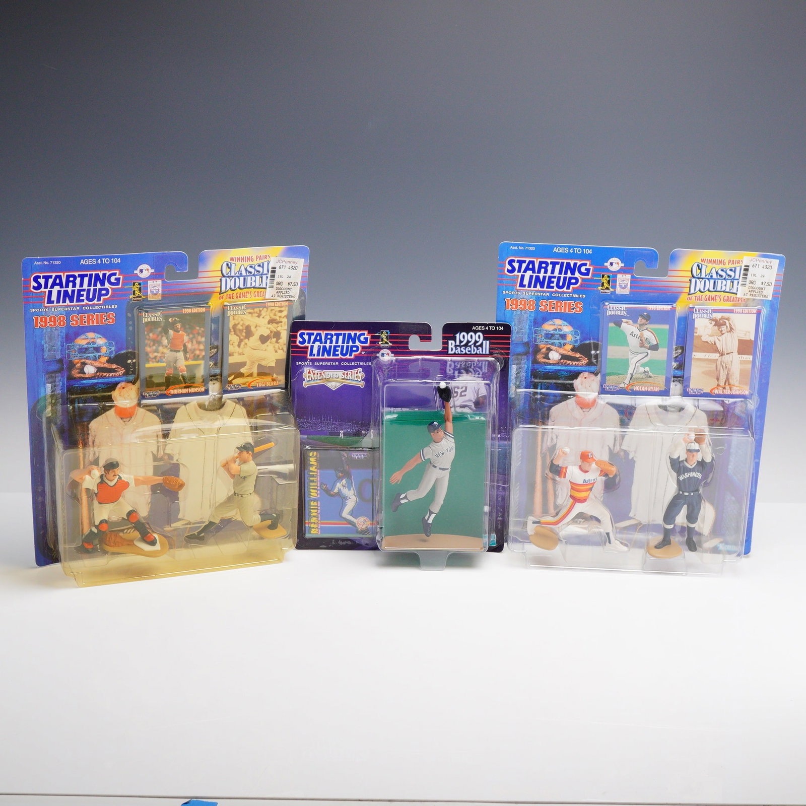 3pc Starting Lineup Baseball Action Figure Sets (1 of 3)
