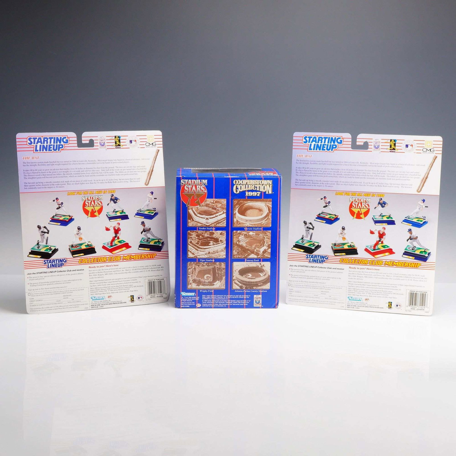 3pc Starting Lineup Baseball Figurine Sets - 2