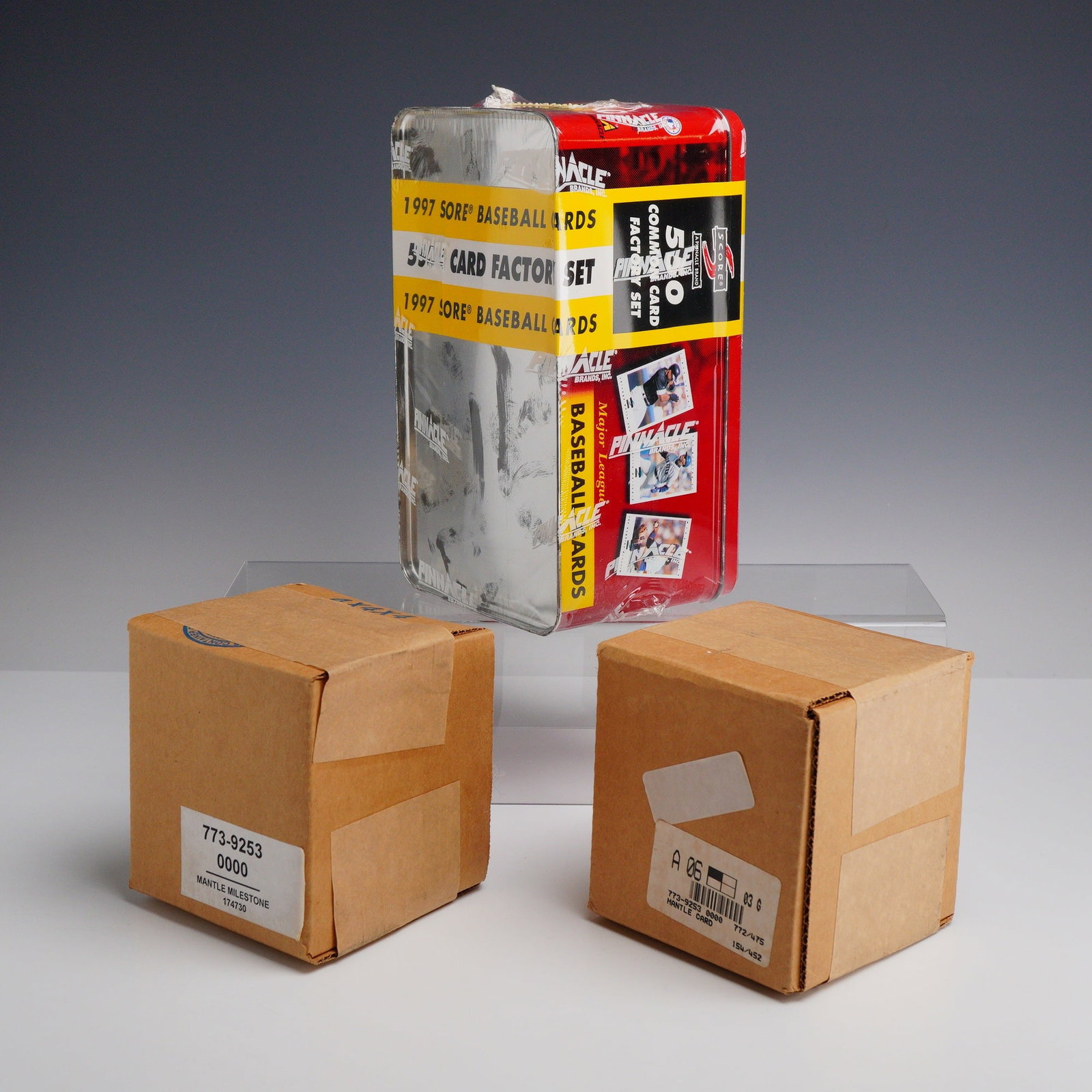 3pc Baseball Card Boxes - 2