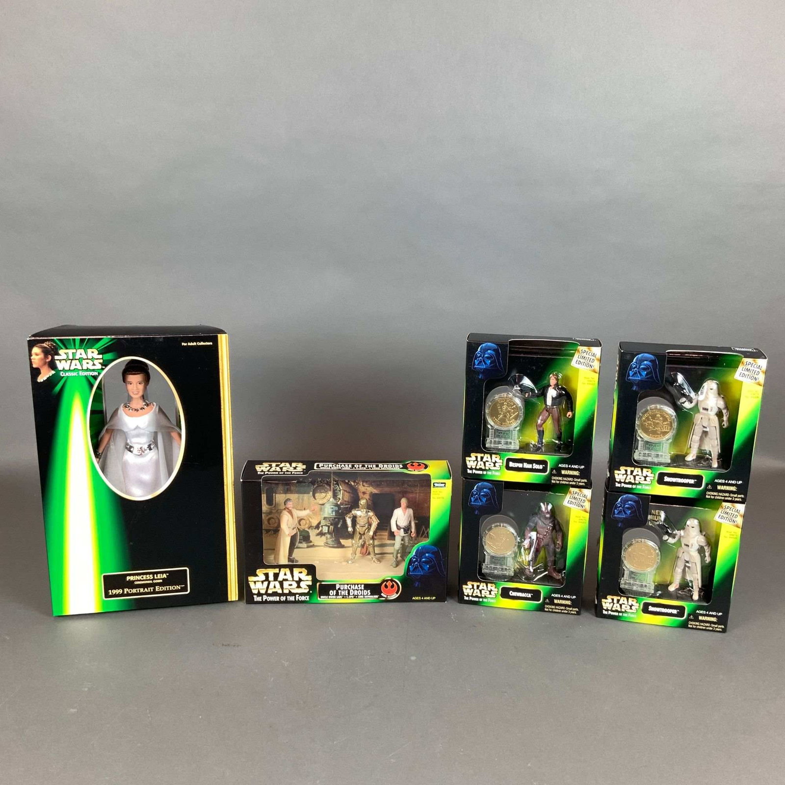 6pc Star Wars Action Figure and Collector Doll Lot (1 of 4)