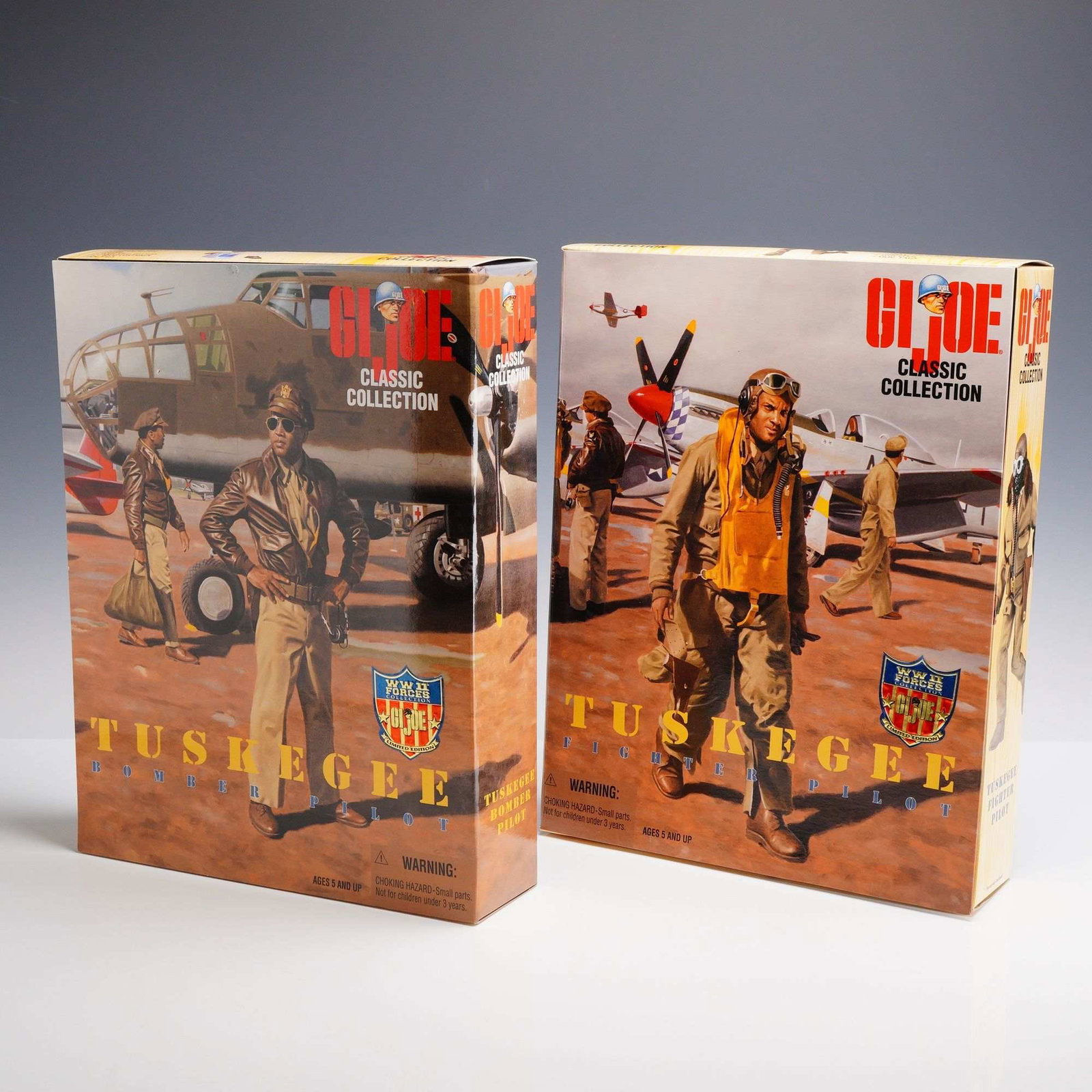2pc G.I. Joe Classic Collection WWII Forces Limited Edition Tuskegee Airmen Action Figures (1 of 4)