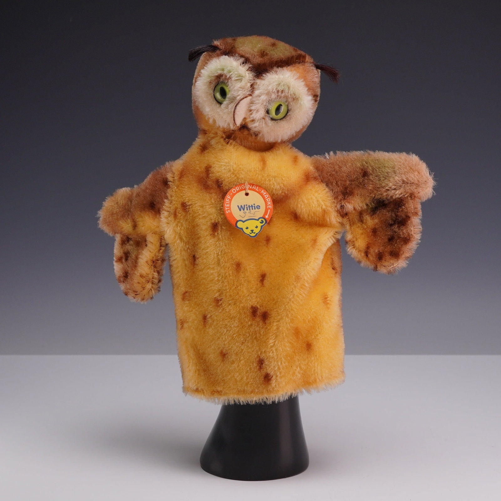 Steiff Wittie Owl Hand Puppet with Original Tags (1 of 3)