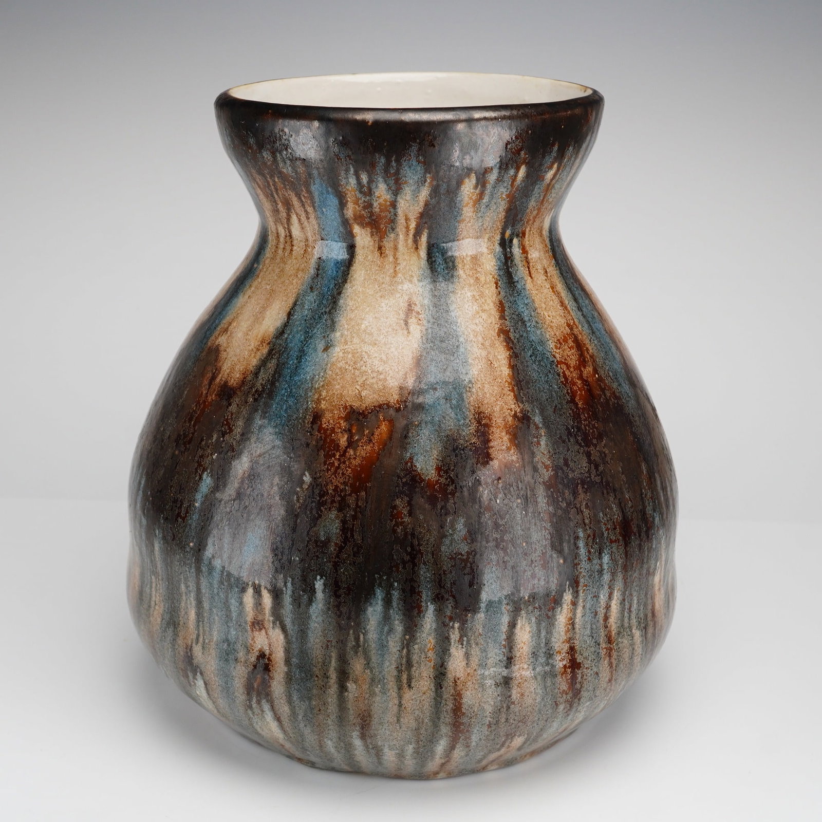 Ceramic Art Pottery Drip Glaze Vase (1 of 3)