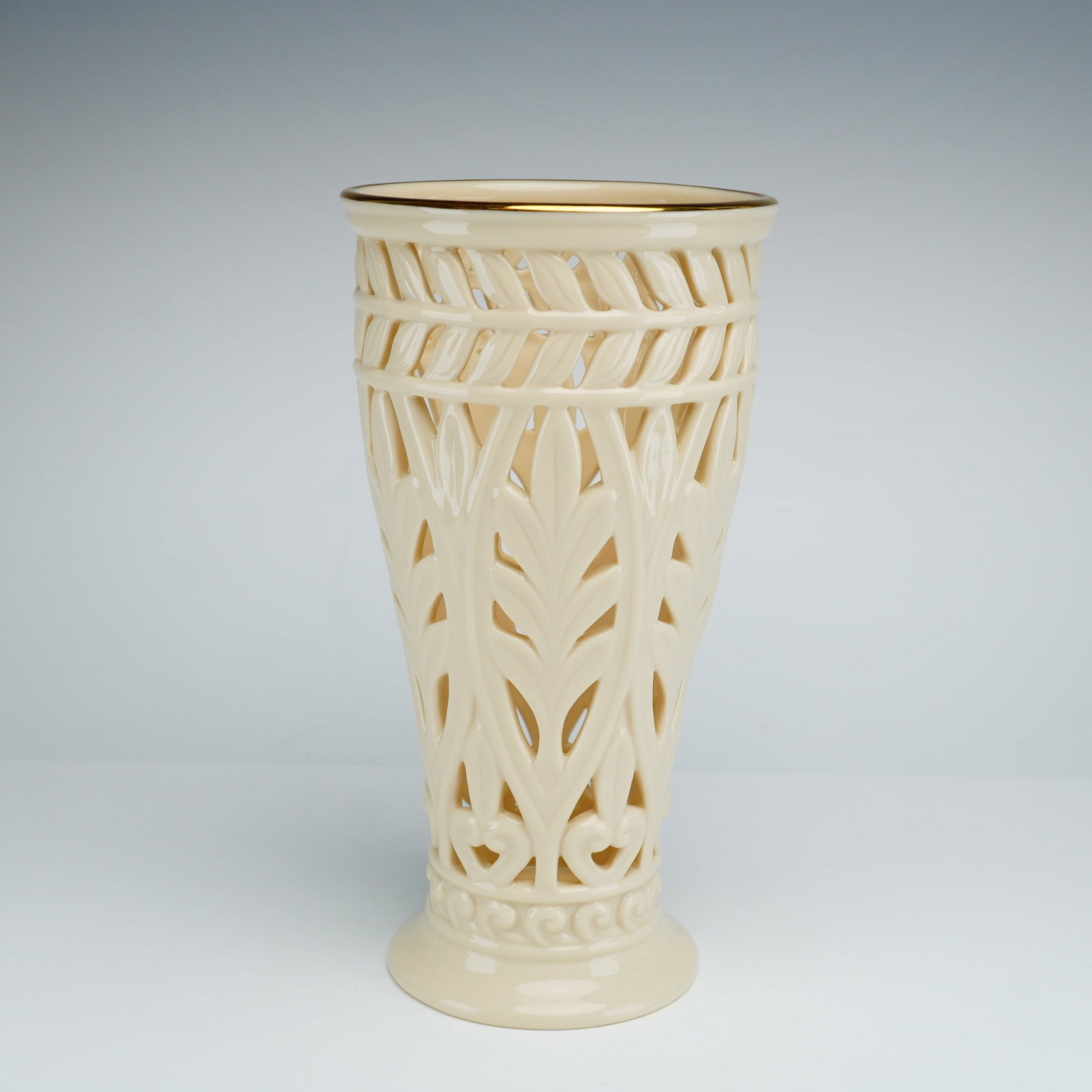 Lenox Acanthus Pierced Vase (1 of 3)