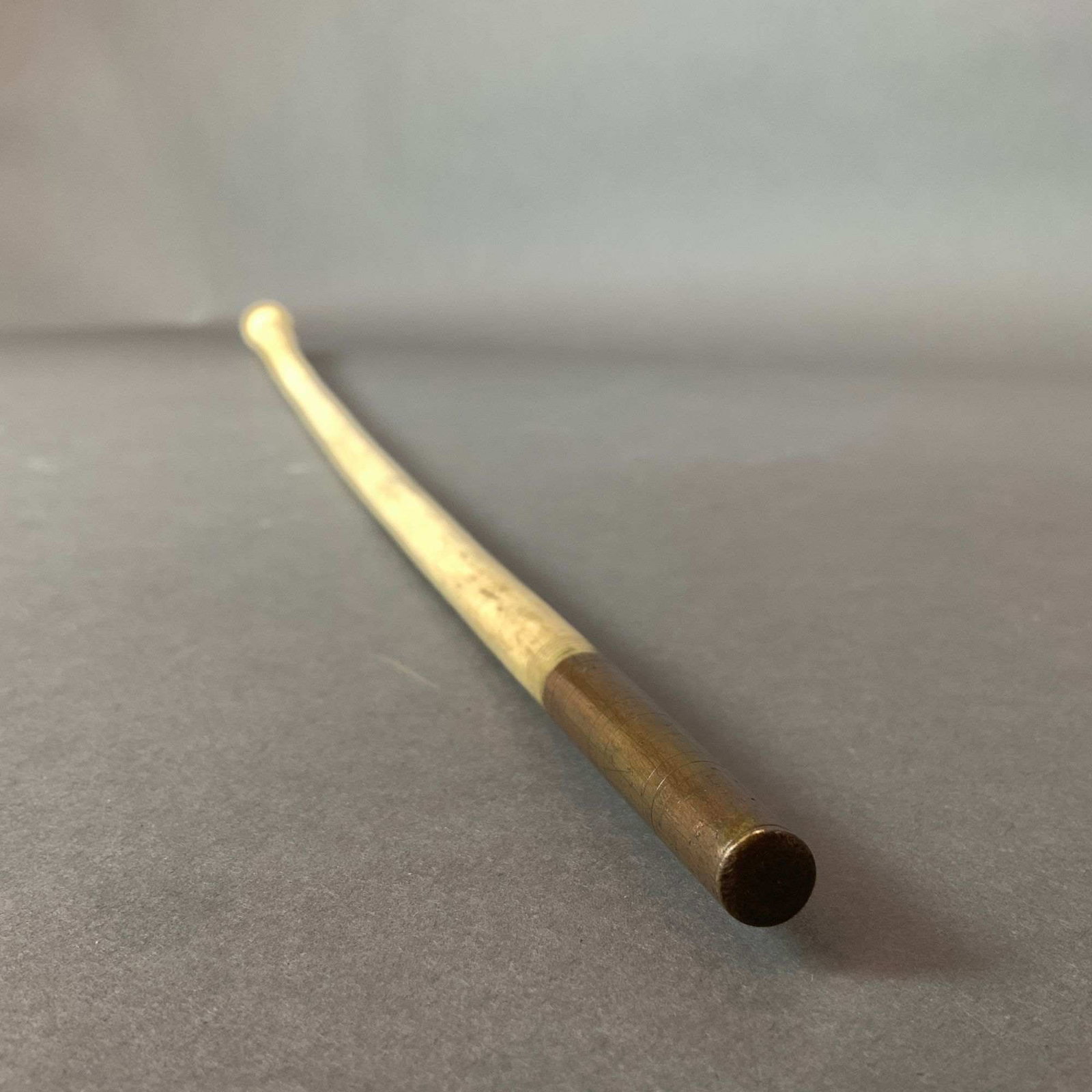 Carved Bone Walking Cane - 4