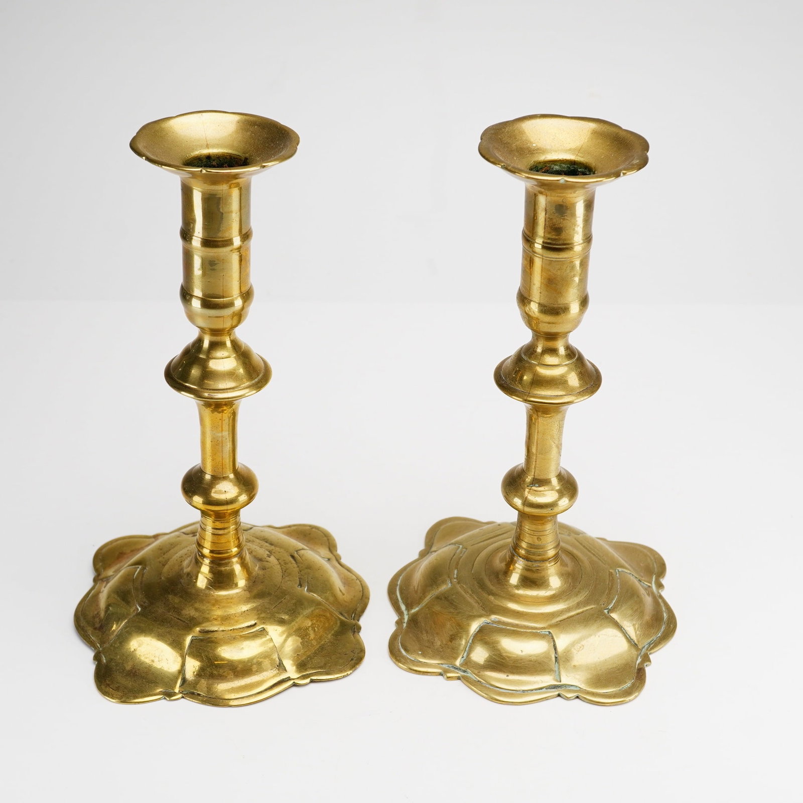 Pair of Brass Candlesticks (1 of 3)