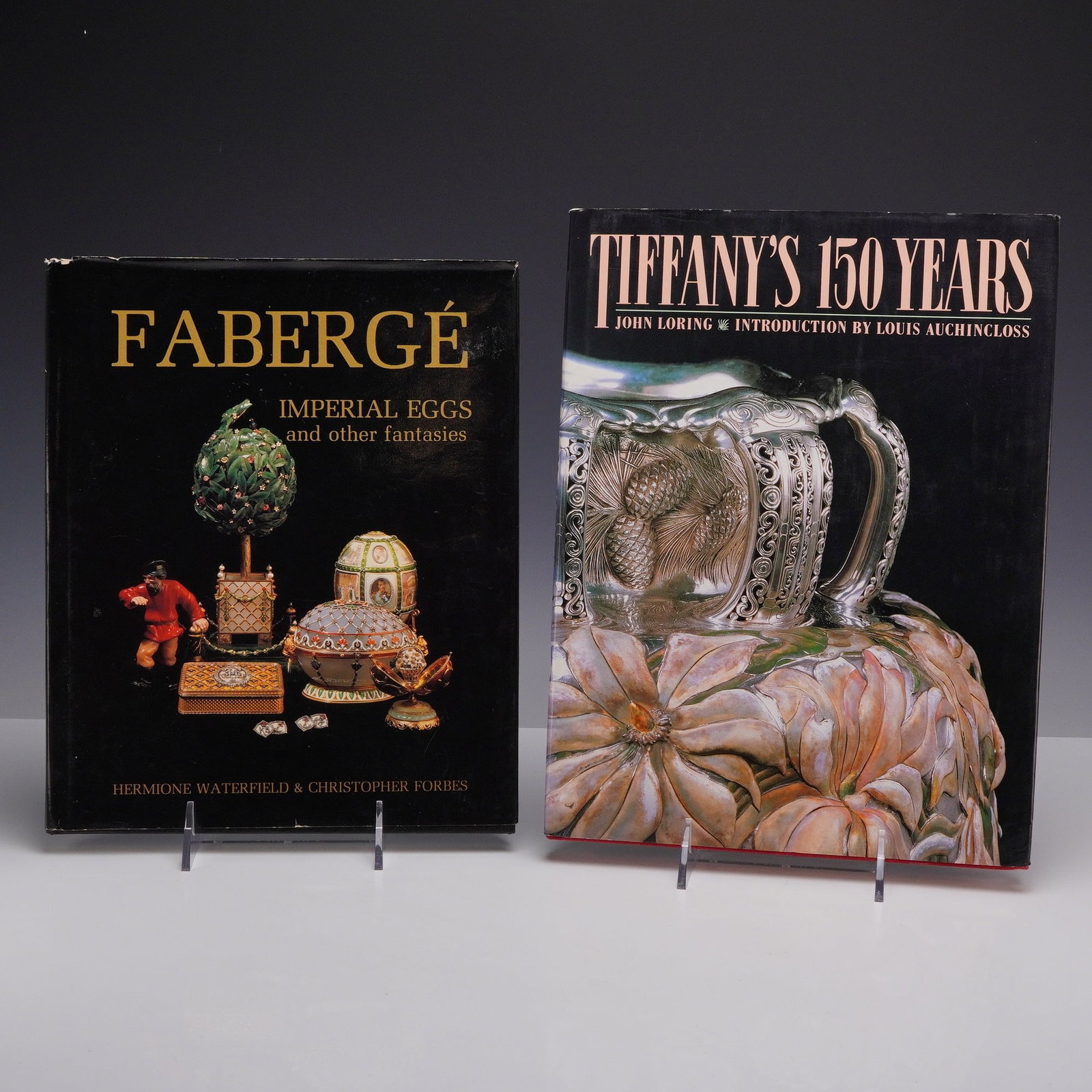 Two Volumes: Faberge Imperial Eggs and Other Fantasies; Tiffany's 150 Years. (DJ) (1 of 5)