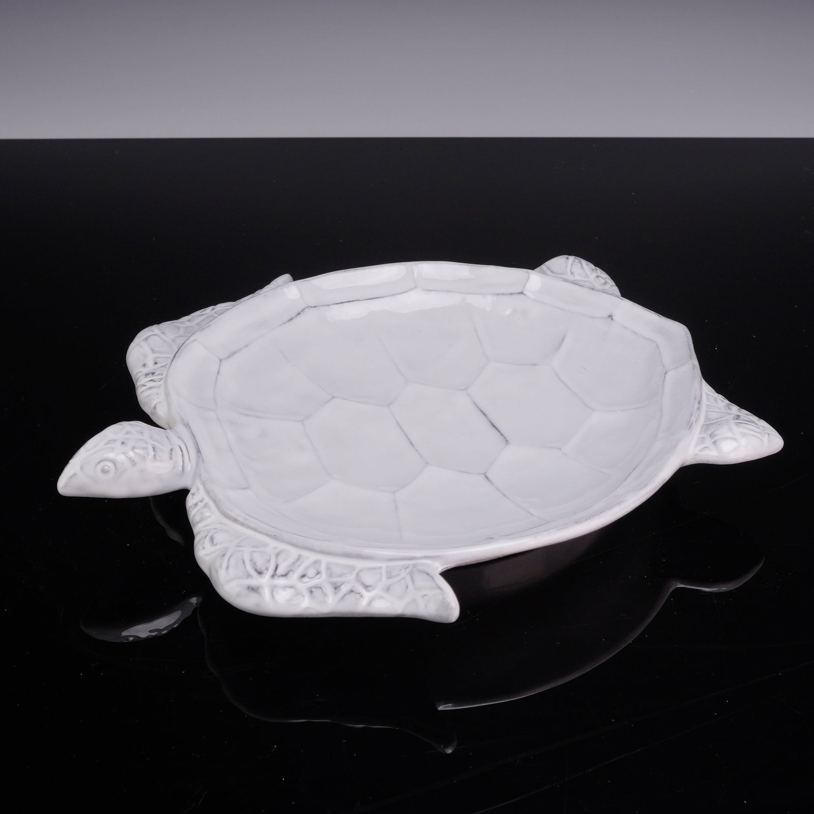 Vietri Italy Incanto Mare Ceramic Turtle Serving Dish (1 of 3)