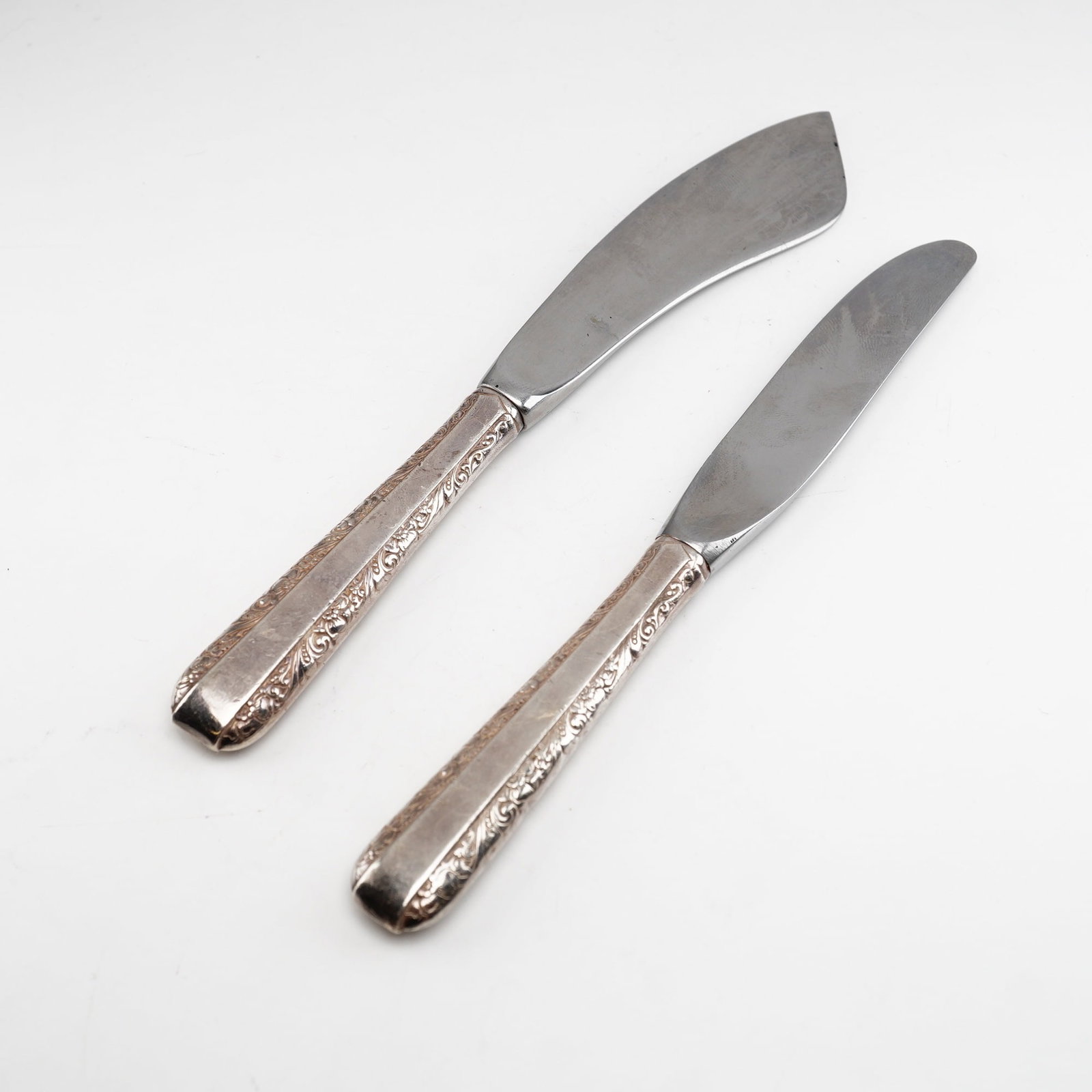 2pc Towle Candlelight Sterling Silver Handled Butter Spreaders (1 of 4)