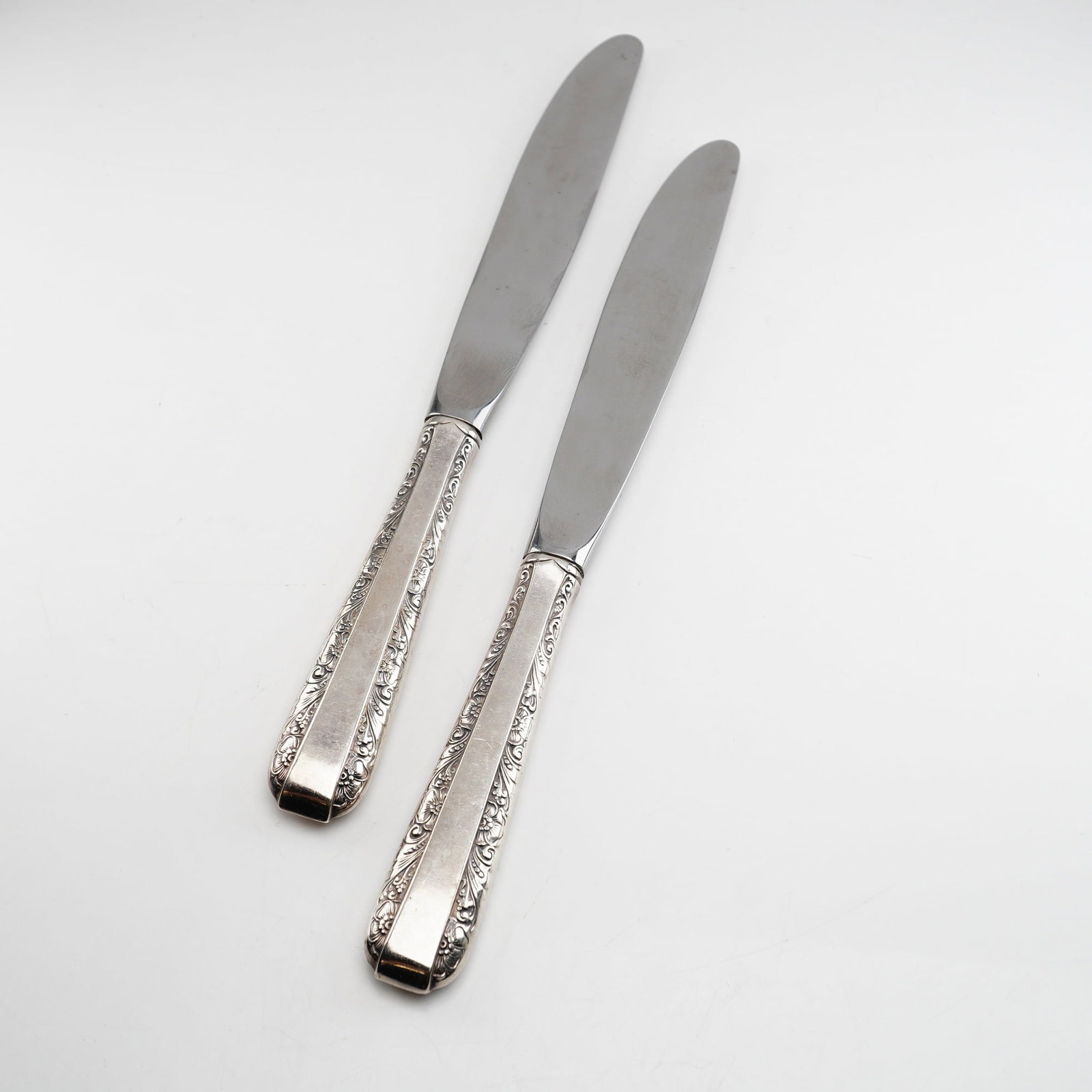 2pc Towle Candlelight Sterling Silver Knives with Stainless Blades (1 of 3)