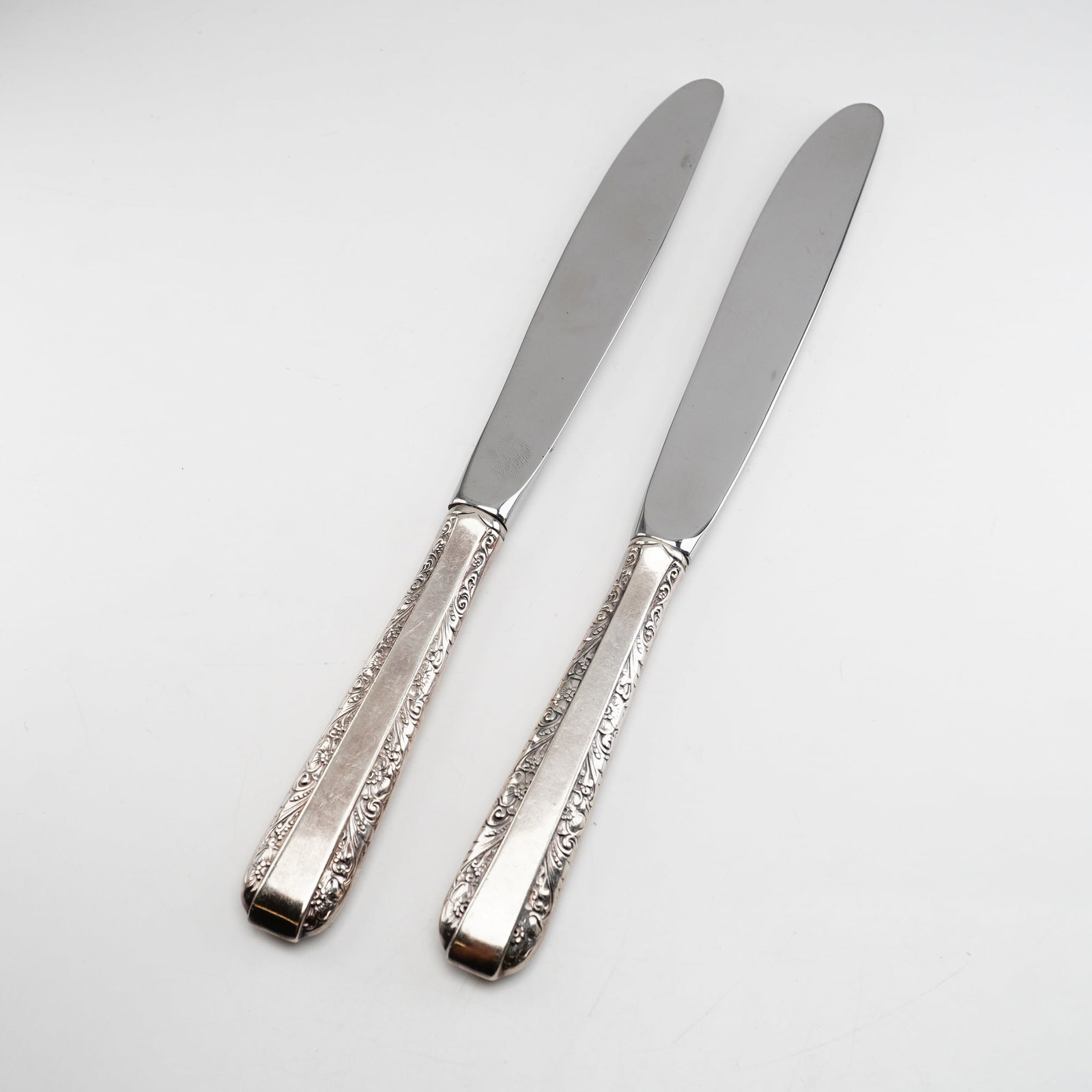 2pc Towle Candlelight Sterling Silver Knives with Stainless Blades (1 of 4)