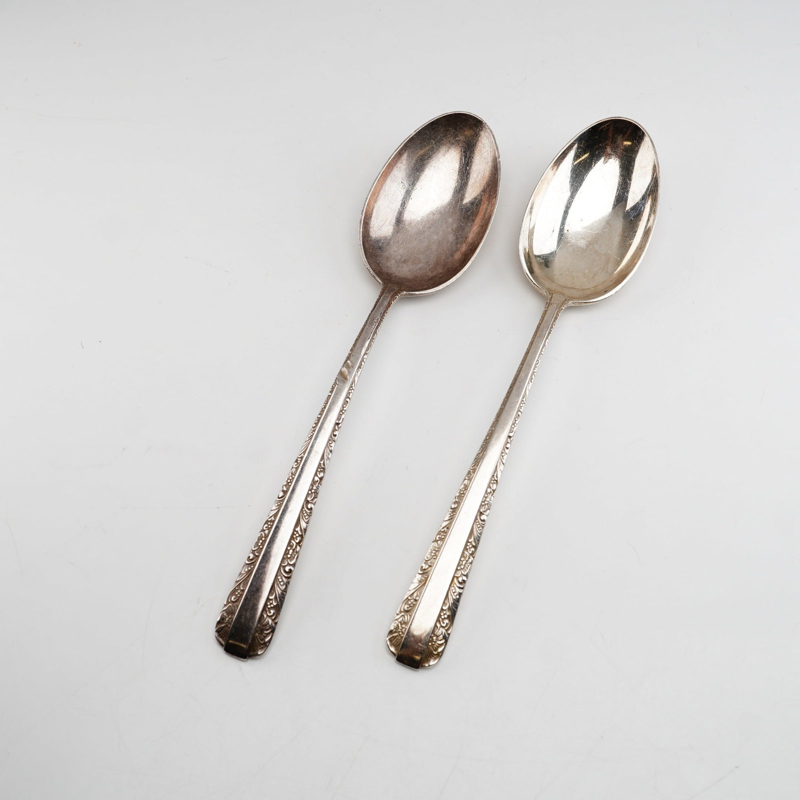 2pc Towle Candlelight Sterling Silver Spoons (1 of 4)