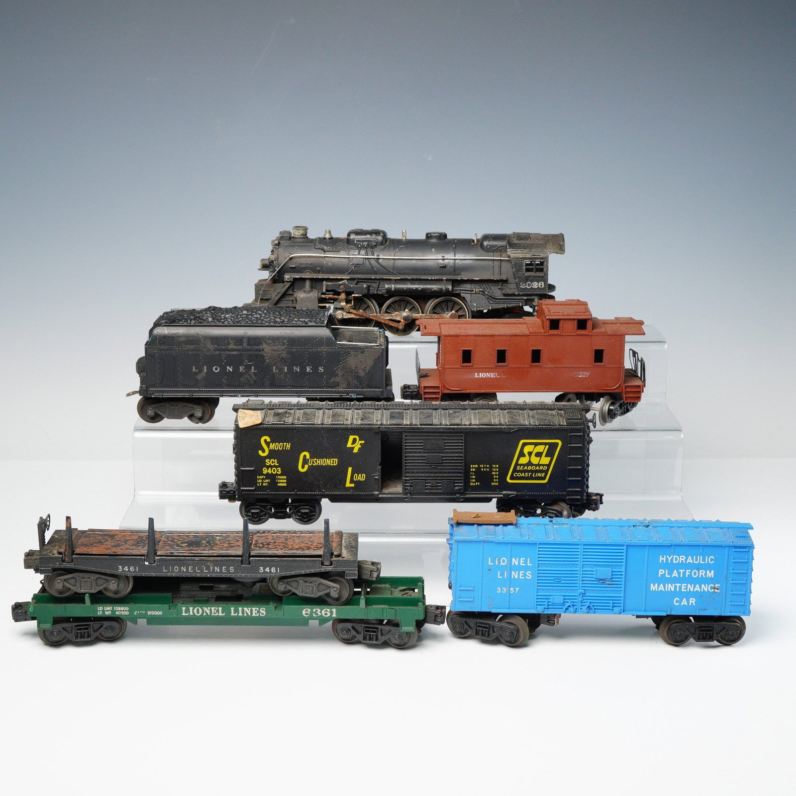 6pc Vintage Lionel O-27 Gauge Model Train Components (1 of 5)
