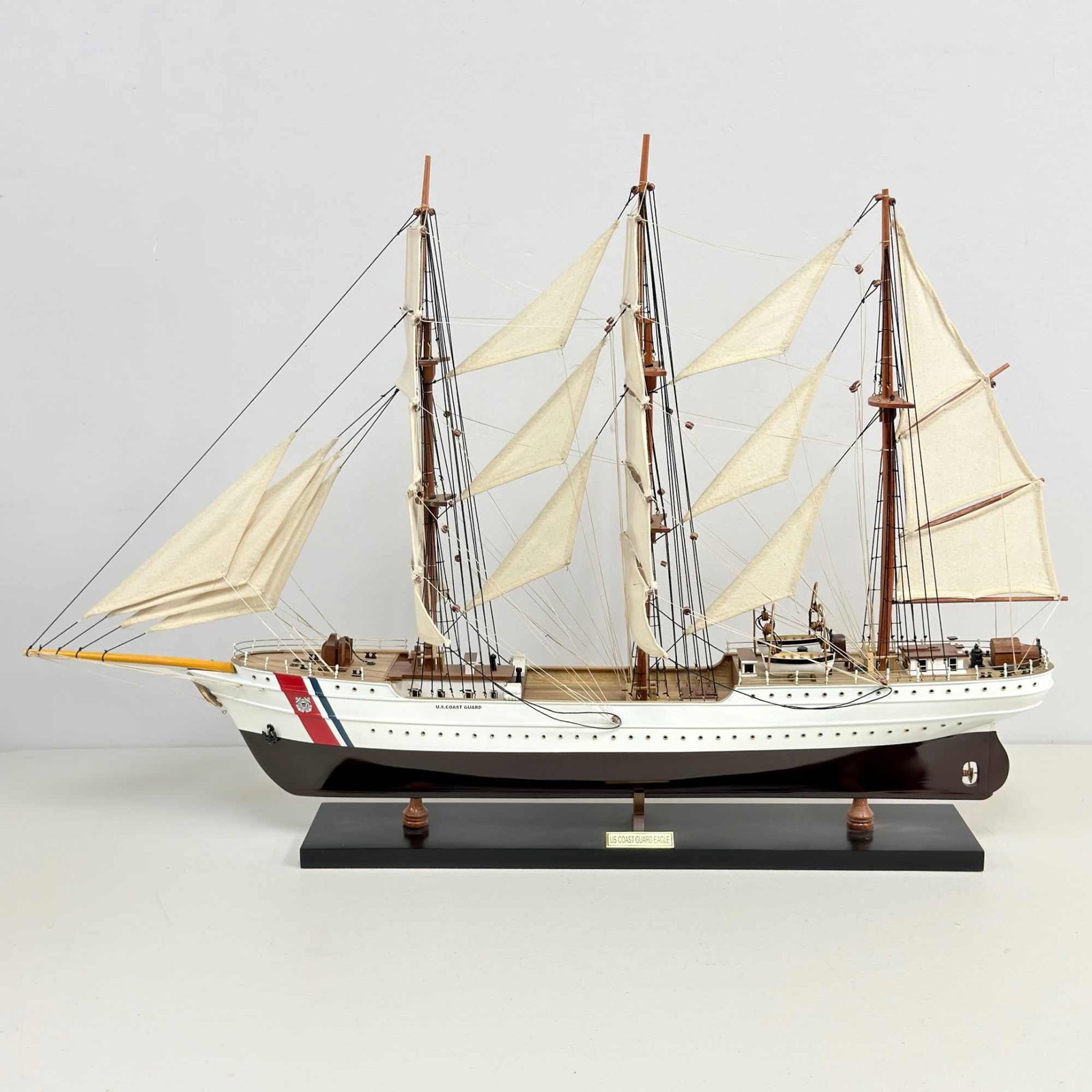 USCGC Eagle Barque Sailing Training Ship Model Replica (1 of 5)